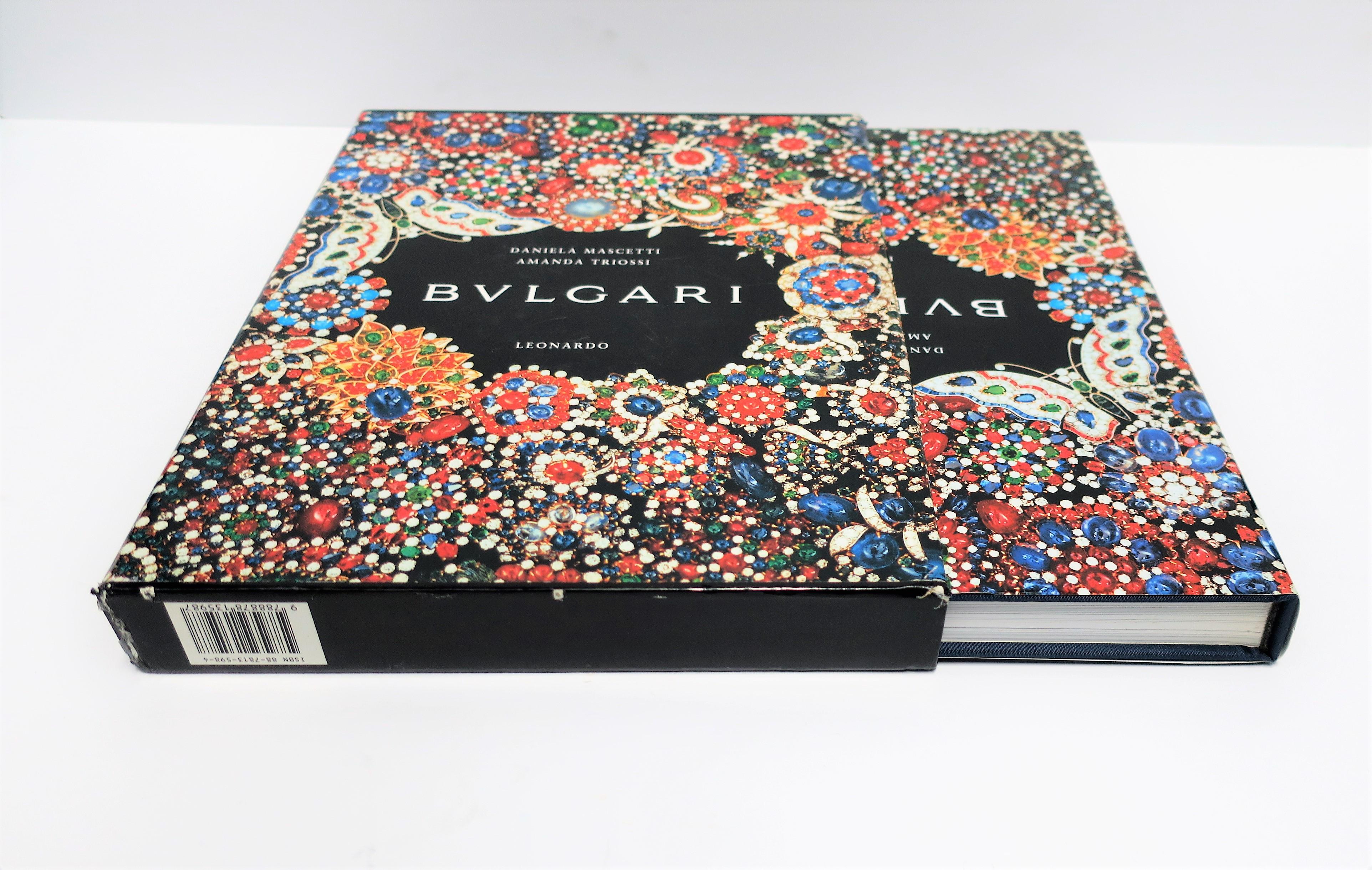 Fin du 20e siècle Livre de table en bijoux de luxe Bulgari, années 1990 en vente