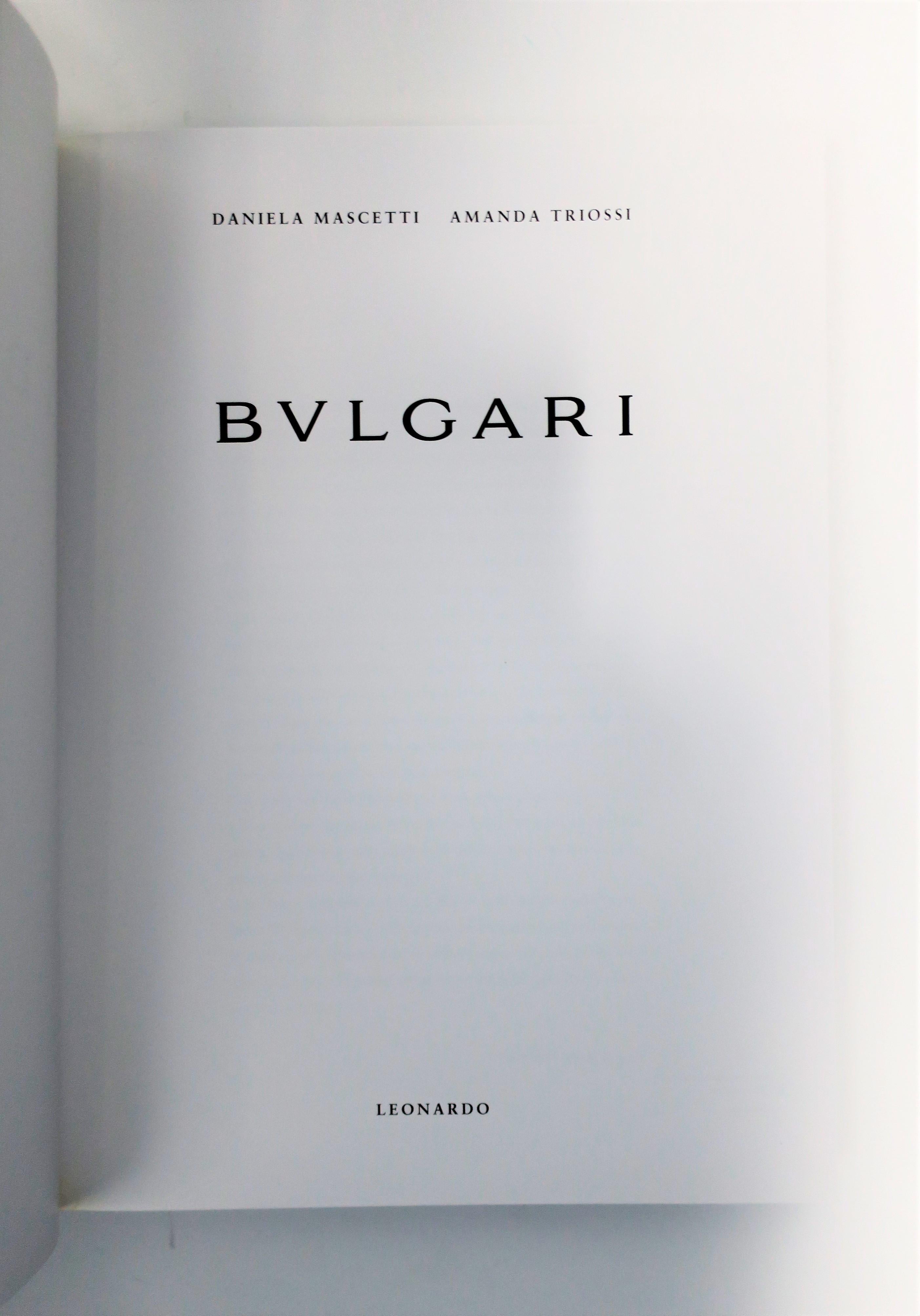 Bulgari Luxury Jewelry Coffee Table Book, 1990s In Excellent Condition For Sale In New York, NY