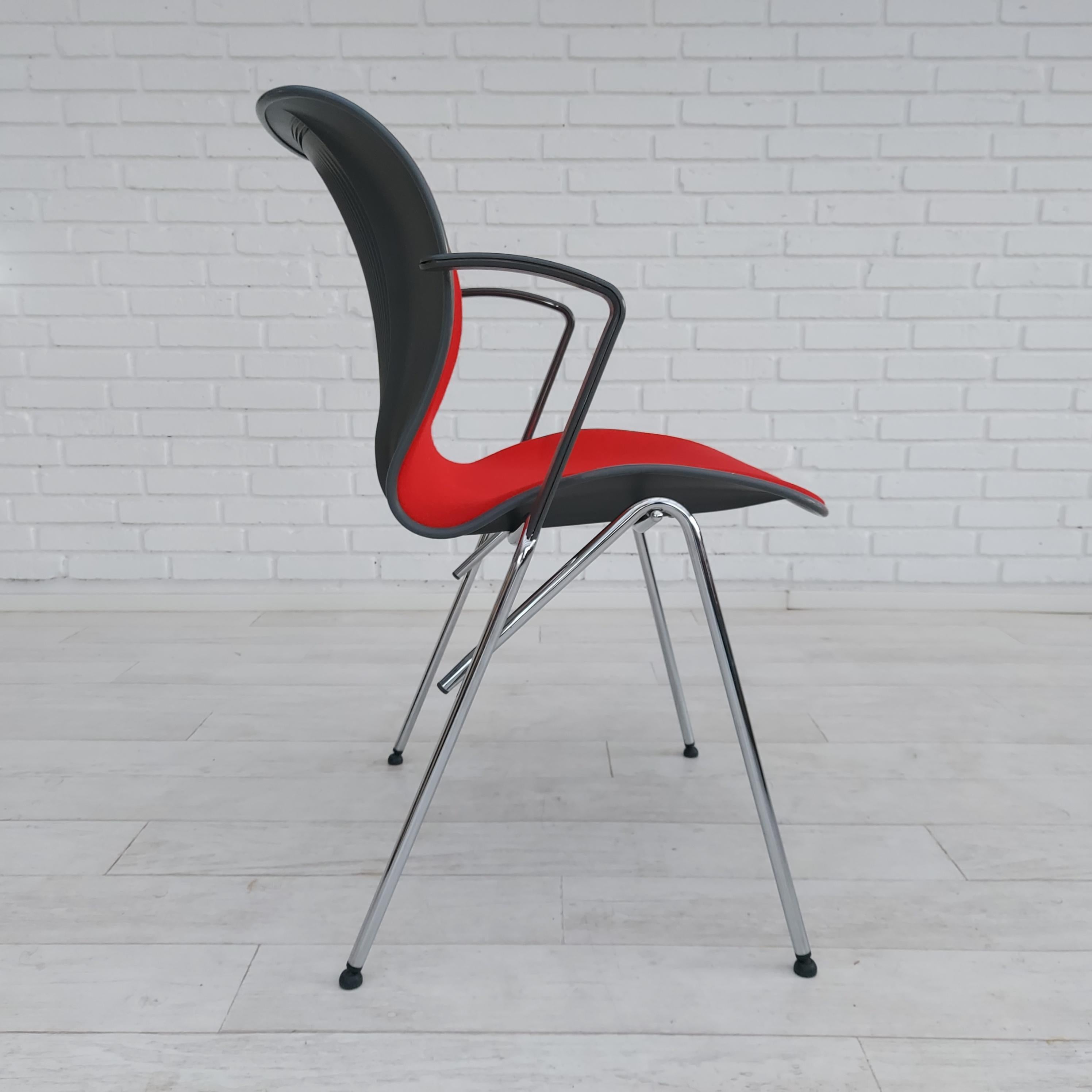 Acier Ensemble de chaises « Ensemble », design danois d'Alfred Homann, années 90 en vente