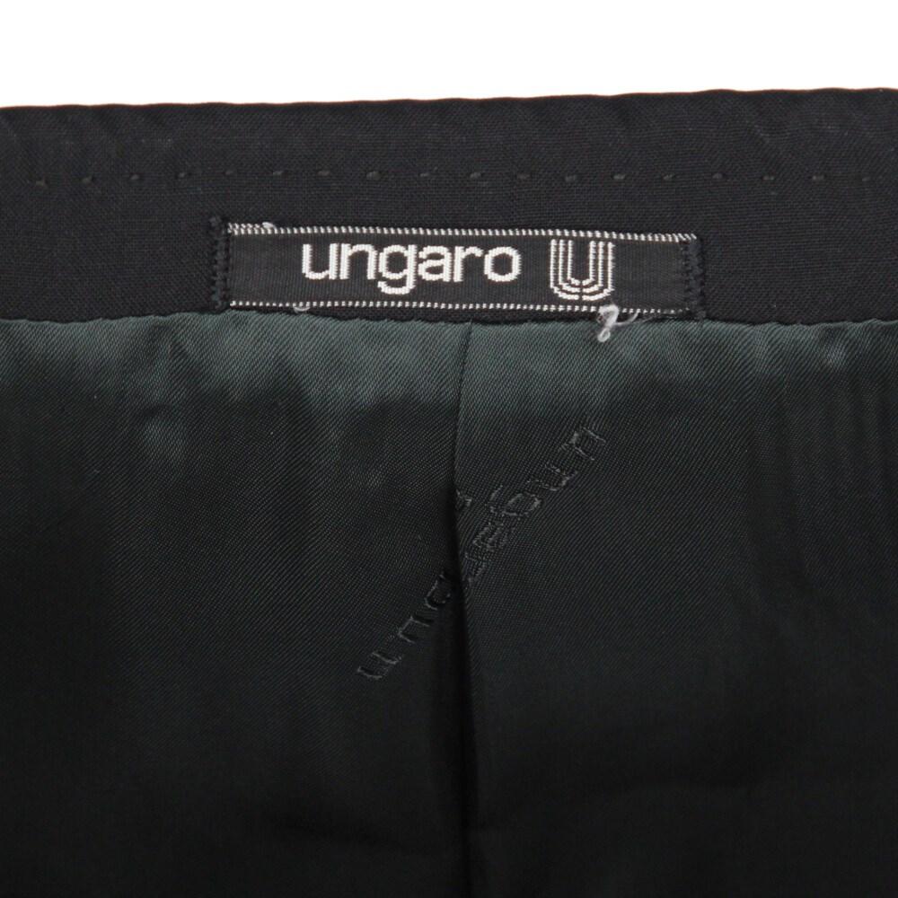 90s Emanuel Ungaro black wool jacket 2