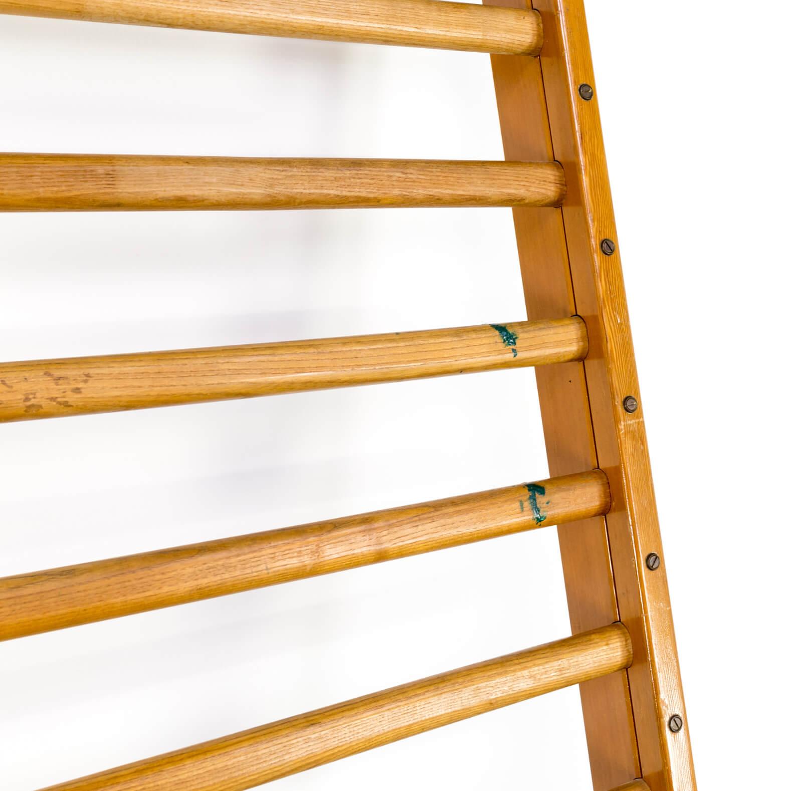 Wood 1990s Enraf Nonius Decorative Gymnastics Rack For Sale
