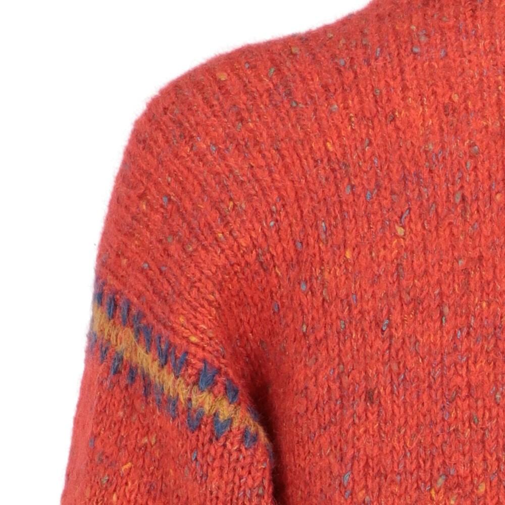 90s Enrico Coveri Vintage mohair and wool light red sweater In Excellent Condition In Lugo (RA), IT