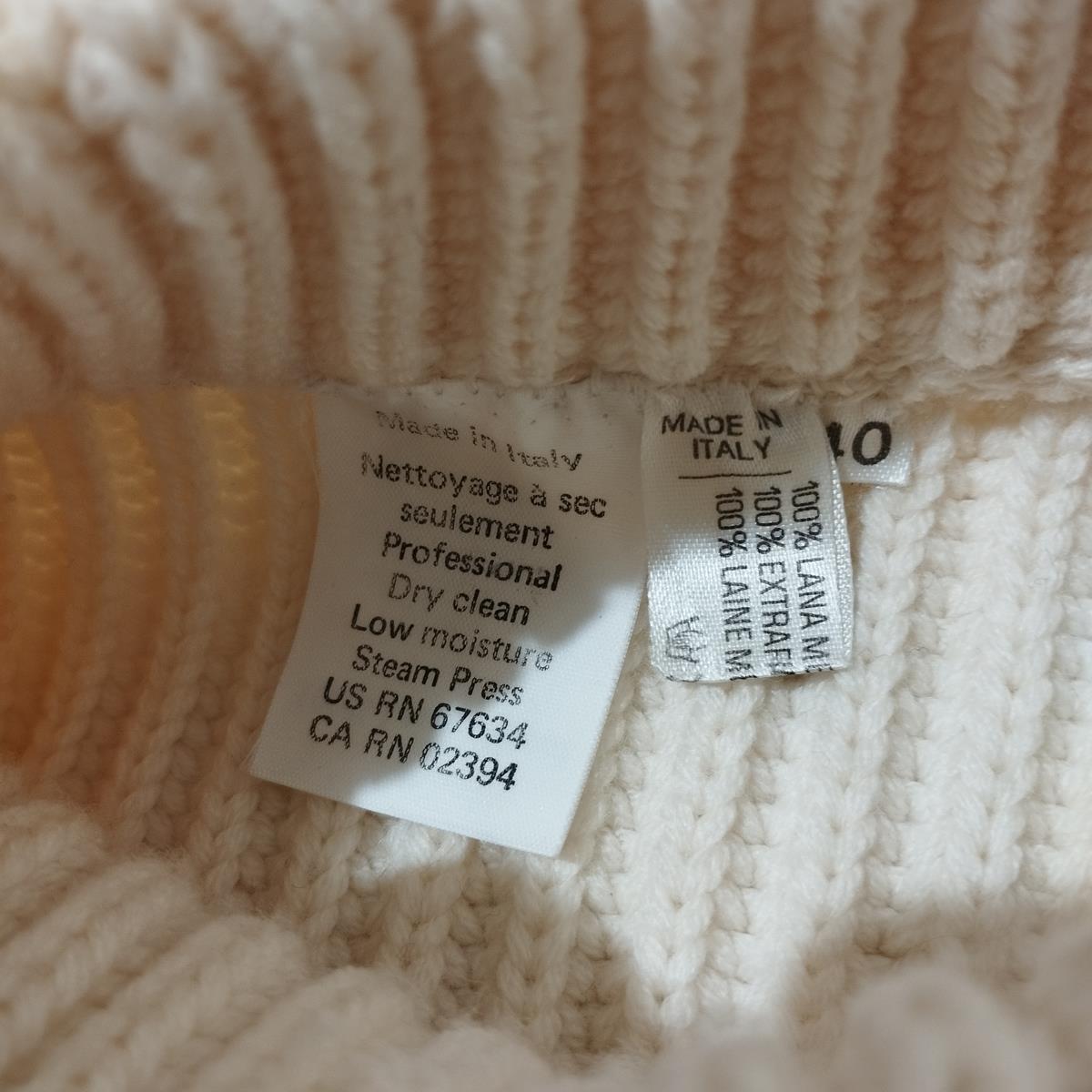 90s Estremamente raro Karl Lagerfeld Vintage Pull FR 40 / IT 44 in vendita 5