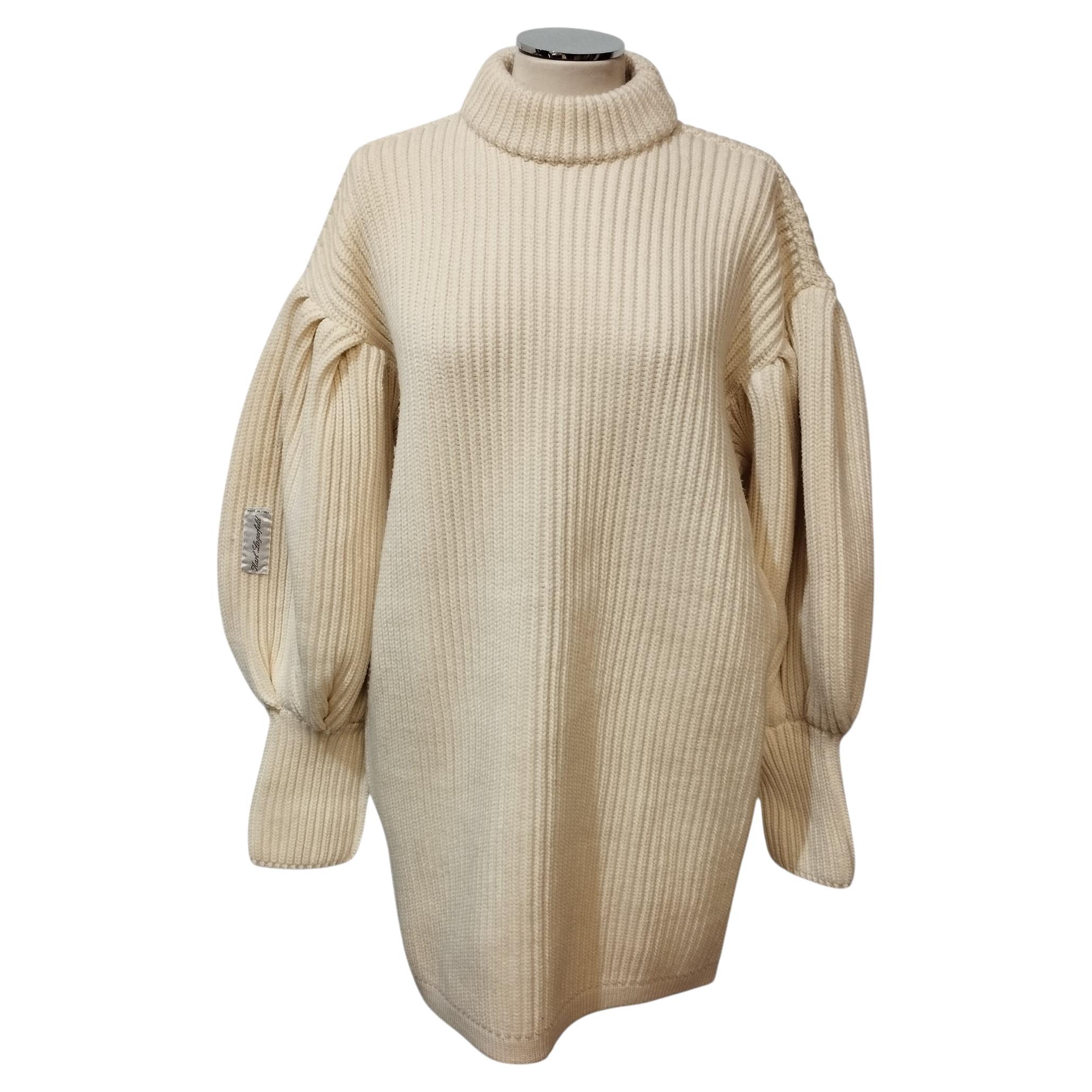 90s Estremamente raro Karl Lagerfeld Vintage Pull FR 40 / IT 44 in vendita
