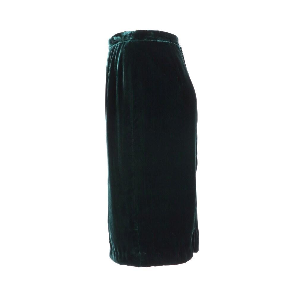 90s velvet skirt