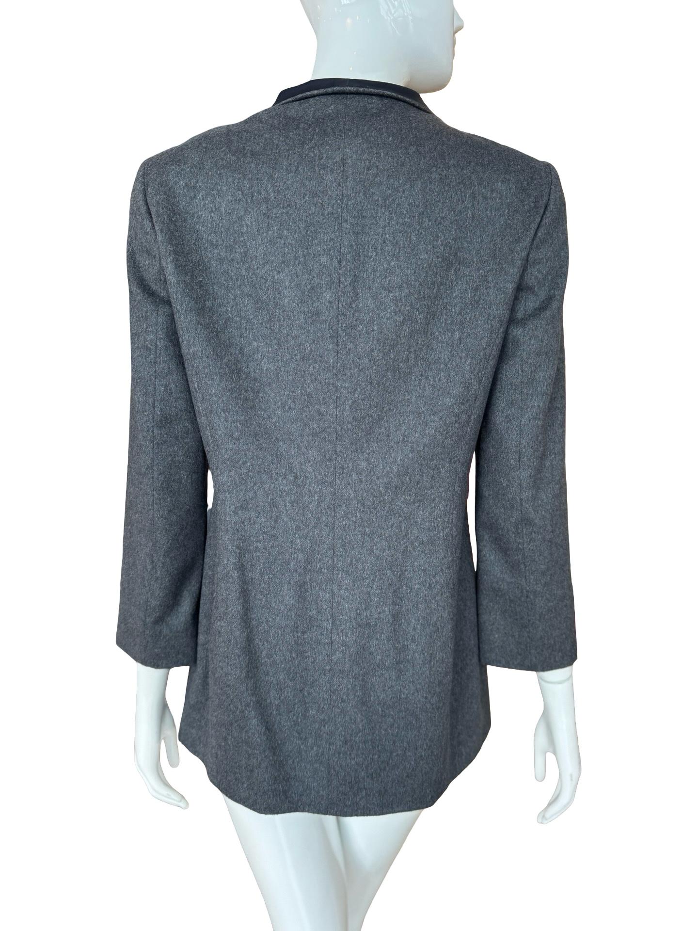 Grigio 90s Gianfranco Ferre Studio Grey Blazer in vendita