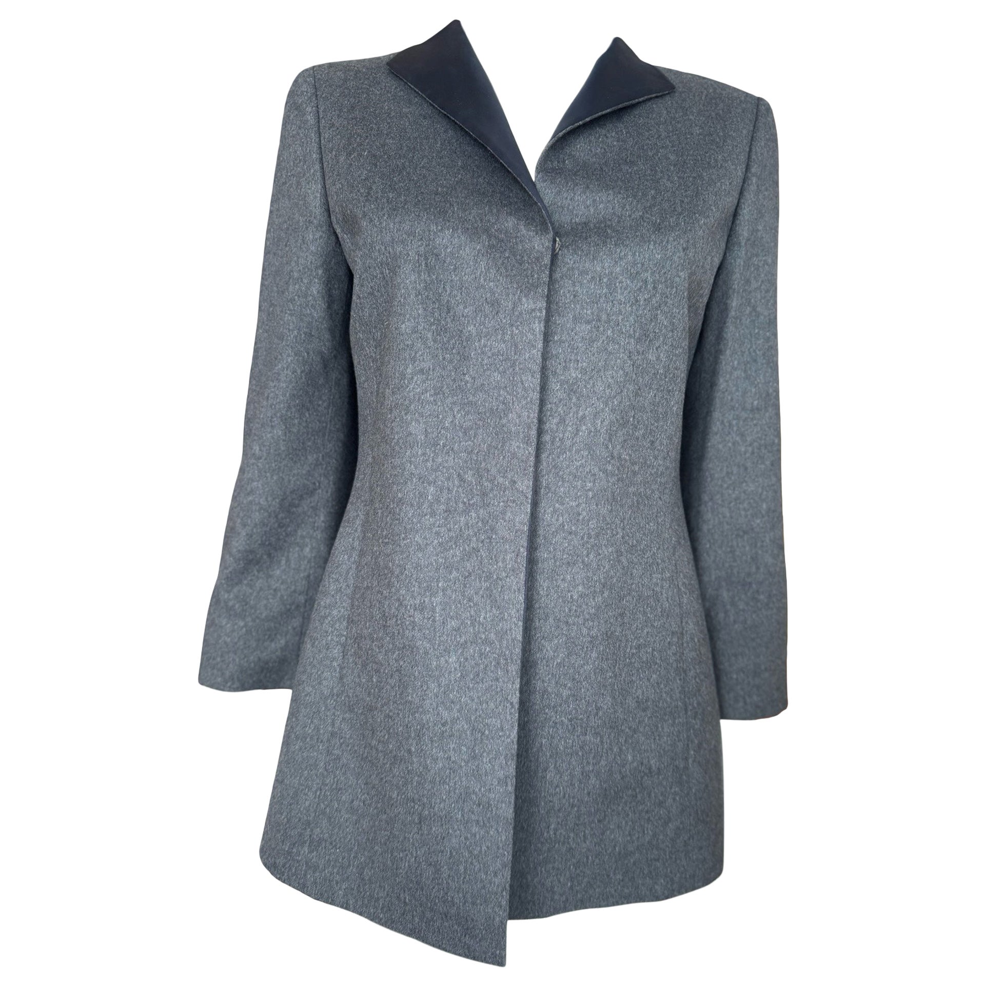 90s Gianfranco Ferre Studio Grey Blazer in vendita