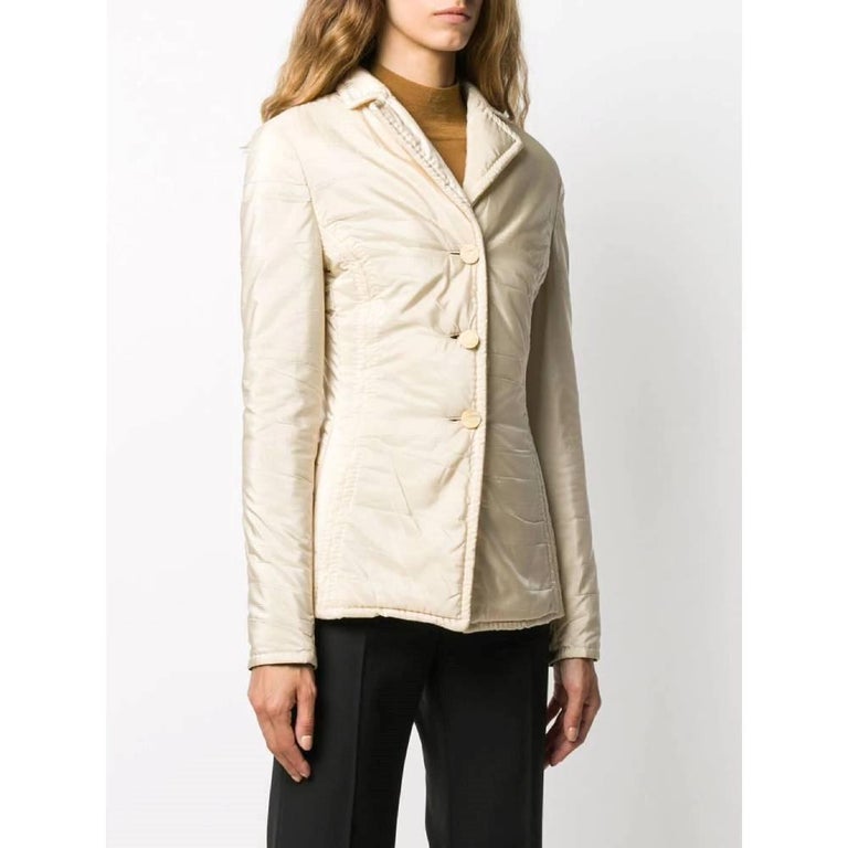 Veste Beige Femme Gianfranco Ferré - Taille 46 (L) - Neuf Avec étiquettes, Made In Italy