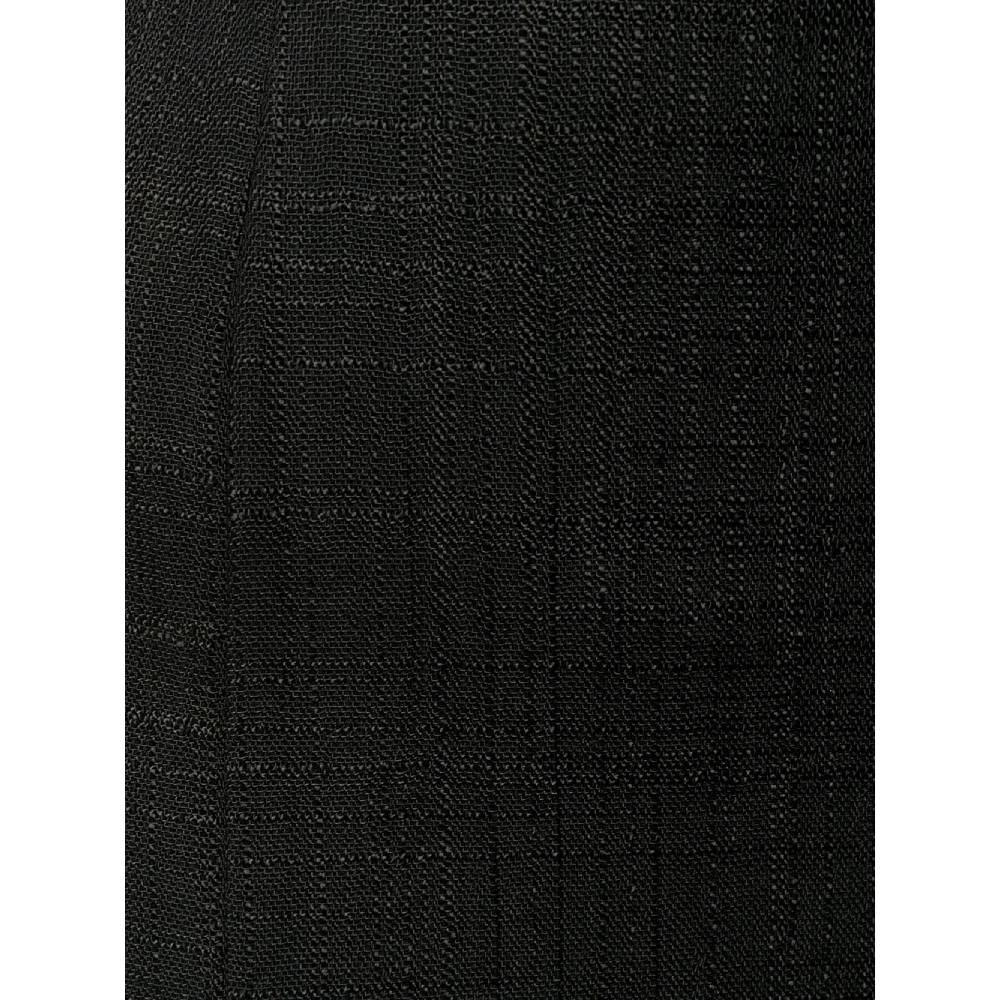 90s Gianfranco Ferrè Vintage black straight long skirt For Sale 1