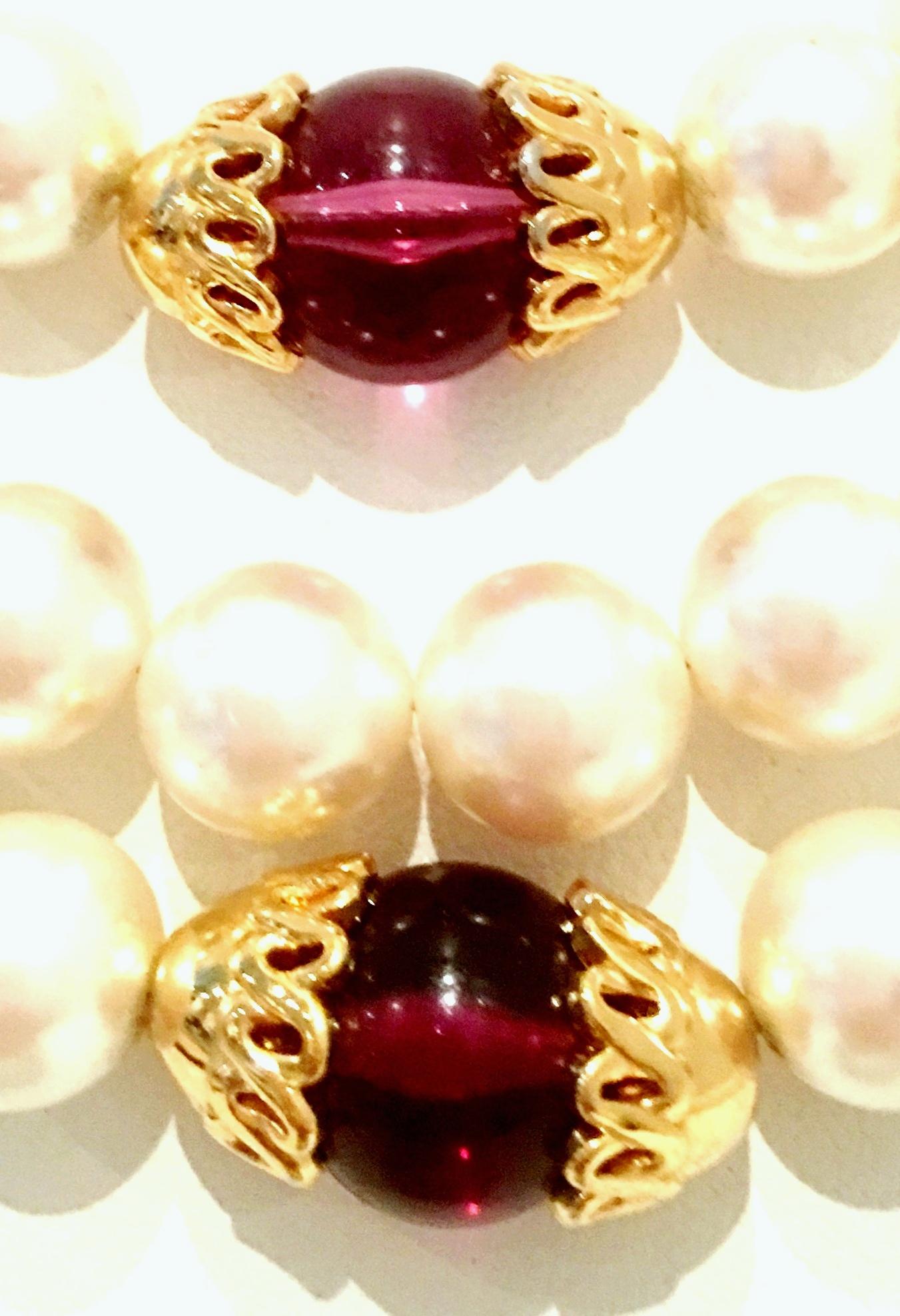 Böhmische Glasperlen Rund, 8 Mm, Burgunderrot – 36 Stück, Ideal Für Schmuck & Deko