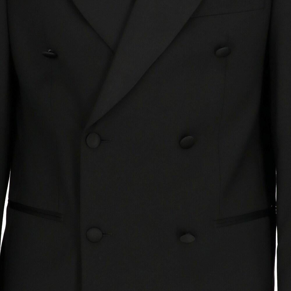 Black 90s Hugo Boss black wool jacket