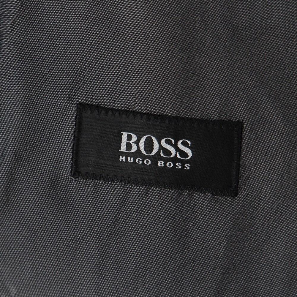 90s Hugo Boss black wool jacket In Excellent Condition In Lugo (RA), IT