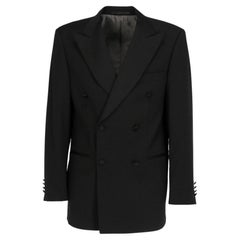 Vintage 90s Hugo Boss black wool jacket