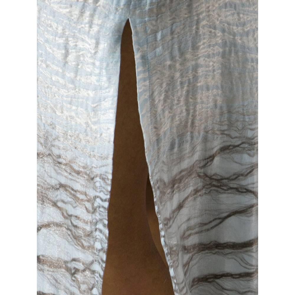 90s Jean Louis Scherrer Vintage 90s long A-line skirt For Sale 1