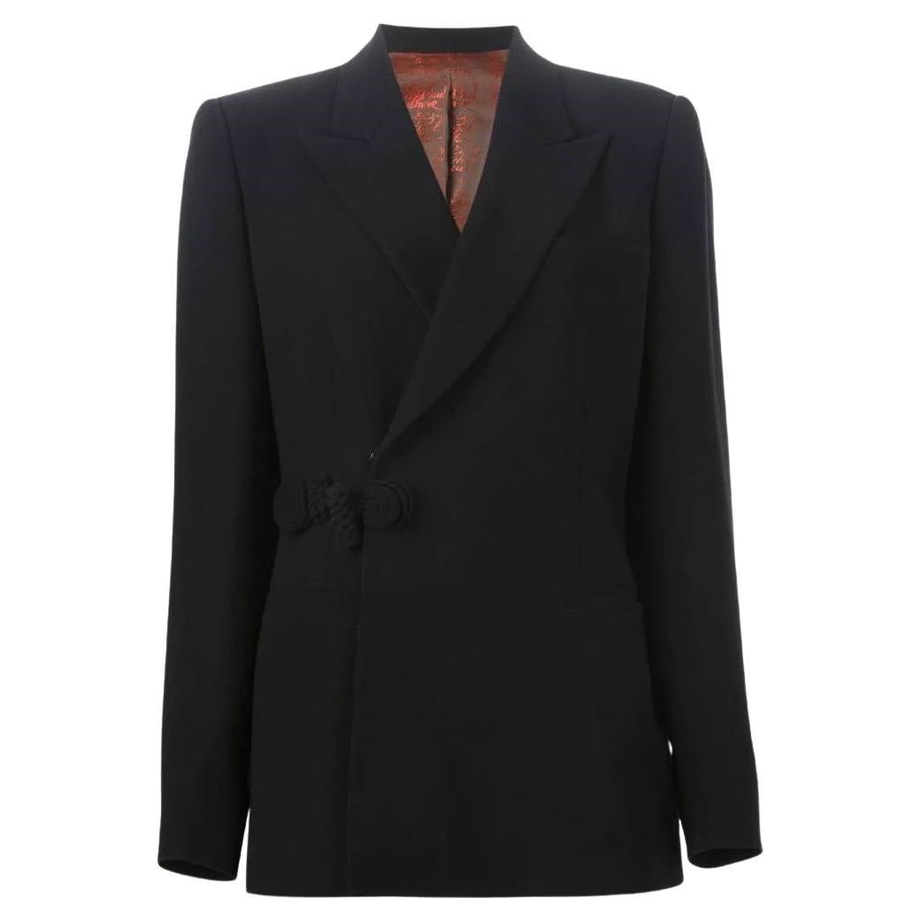 90s Jean Paul Gaultier Vintage black blazer For Sale