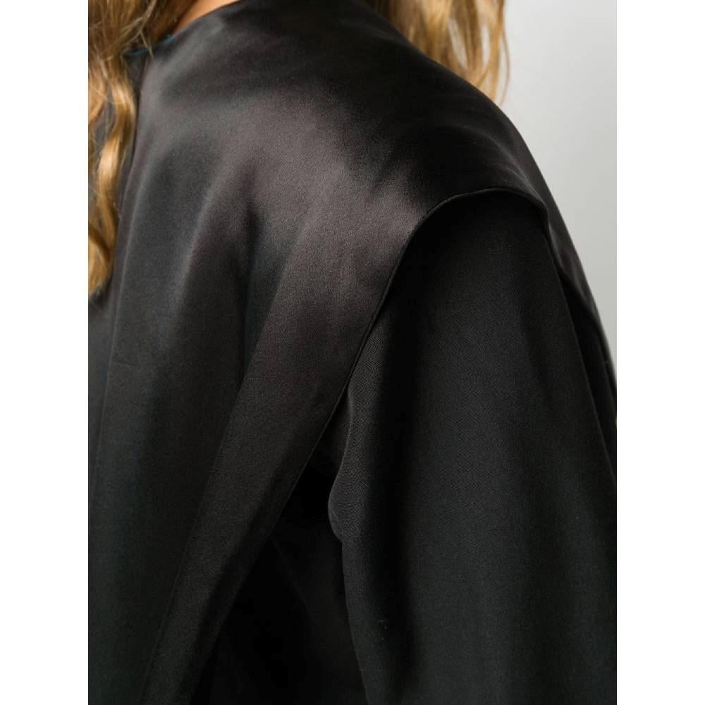 90s Jean Paul Gaultier Vintage black wool asymmetrical jacket 1
