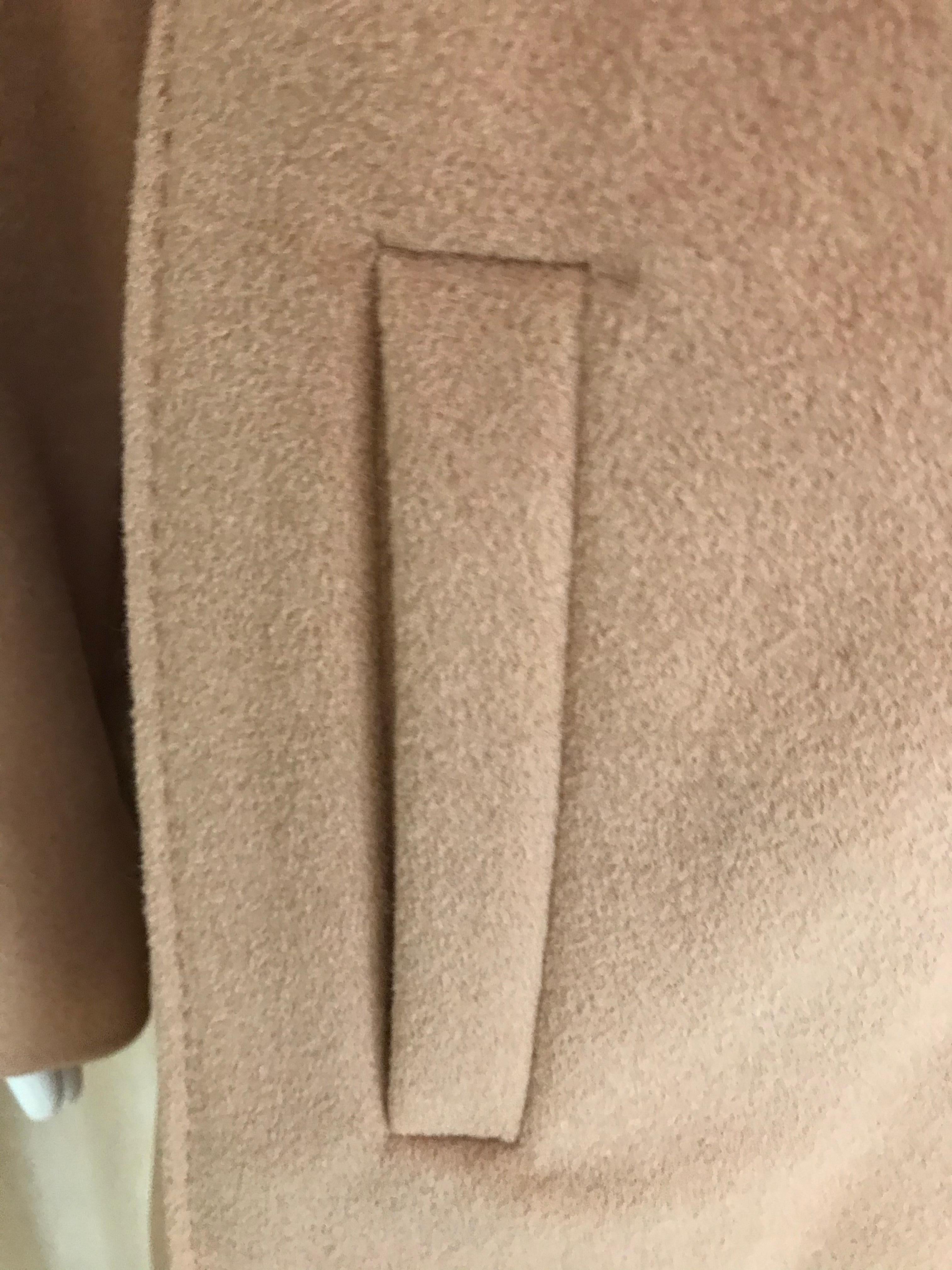 90s Jean Paul Gaultier Wrap Around Soft Cashmere Coat  In Excellent Condition For Sale In Beverly Hills, CA