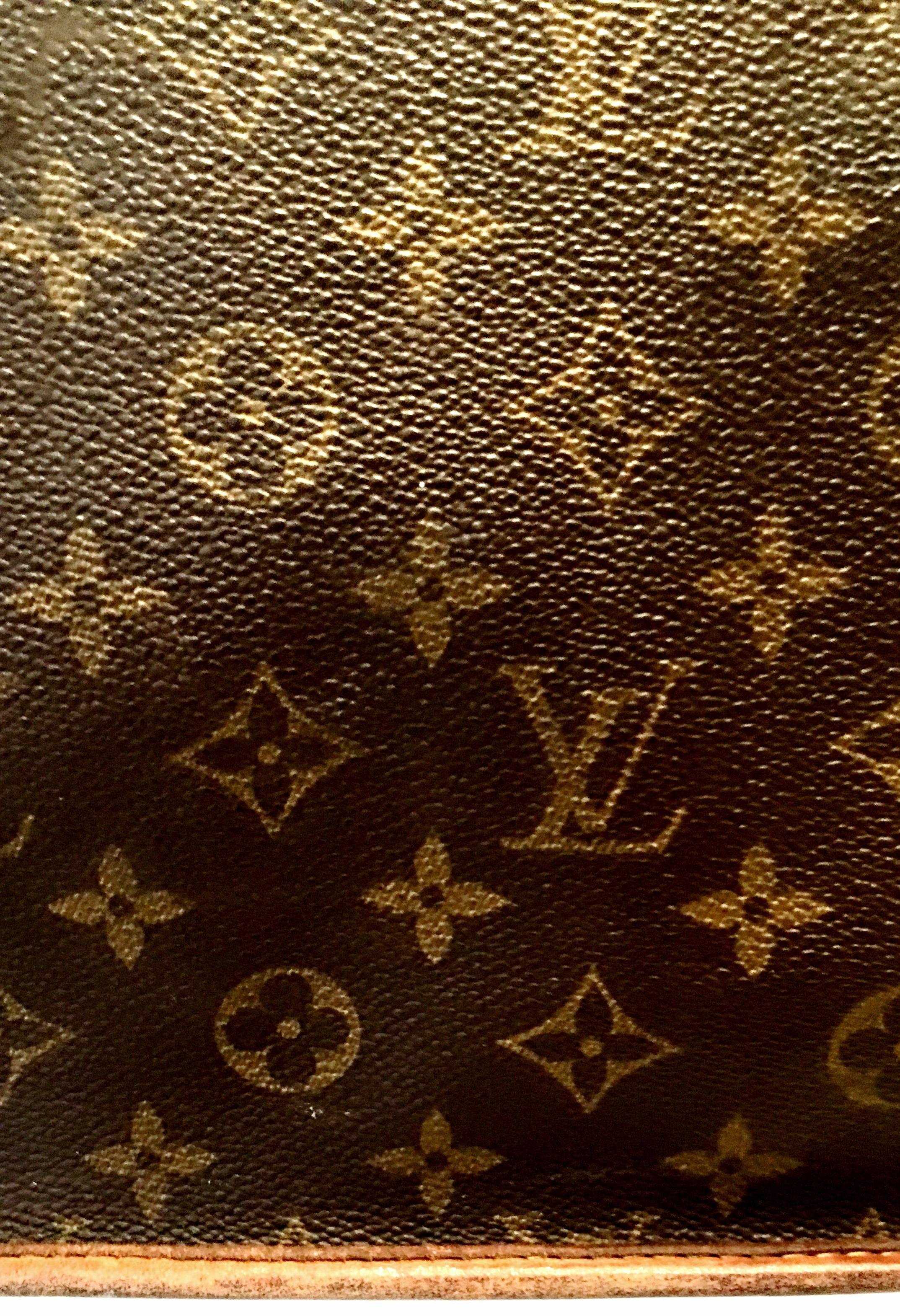 90'S Louis Vuitton Canvas & Leather 