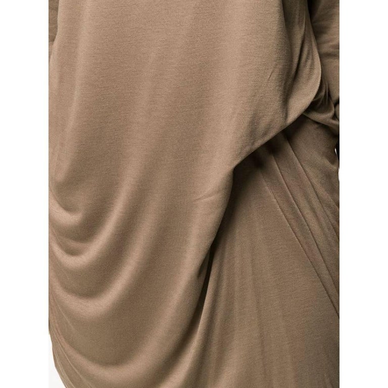 Maison Margiela Brown Polyamide Casual Dress