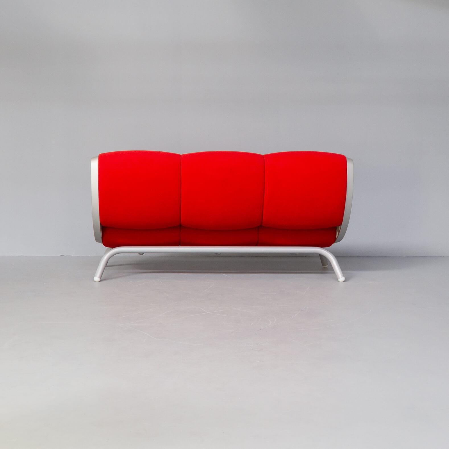 90s Marc Newson Gluon Three Seat Sofa for Moroso In Good Condition For Sale In Amstelveen, Noord