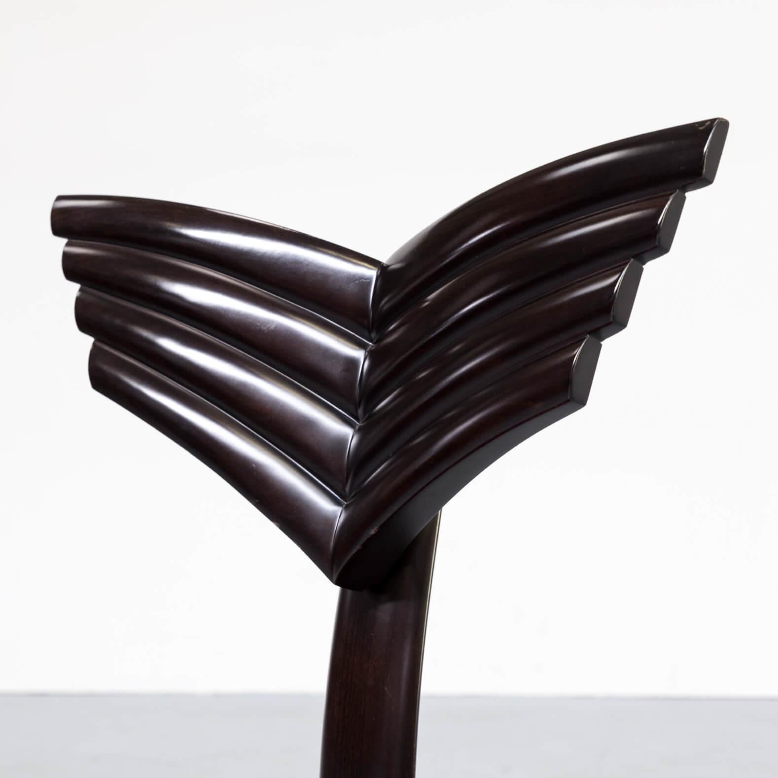1990s Massimo Scolari ‘Olimpia’ Chair for Giorgetti Set of 8 For Sale 9