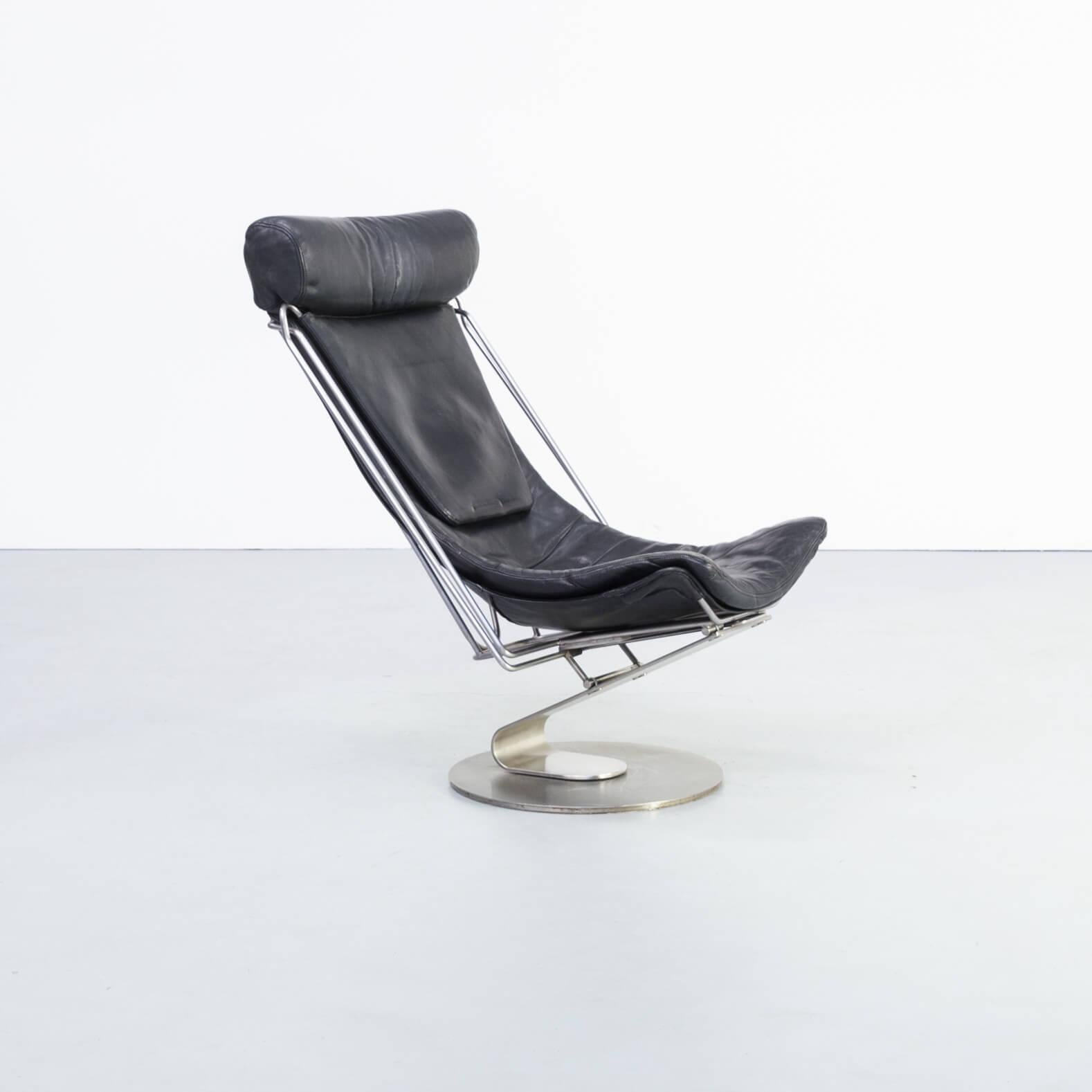 1990er Oluf Lund 'Inter Dane' Junger Designklassiker Relax Fauteuil für Trio-Line (Dänisch) im Angebot