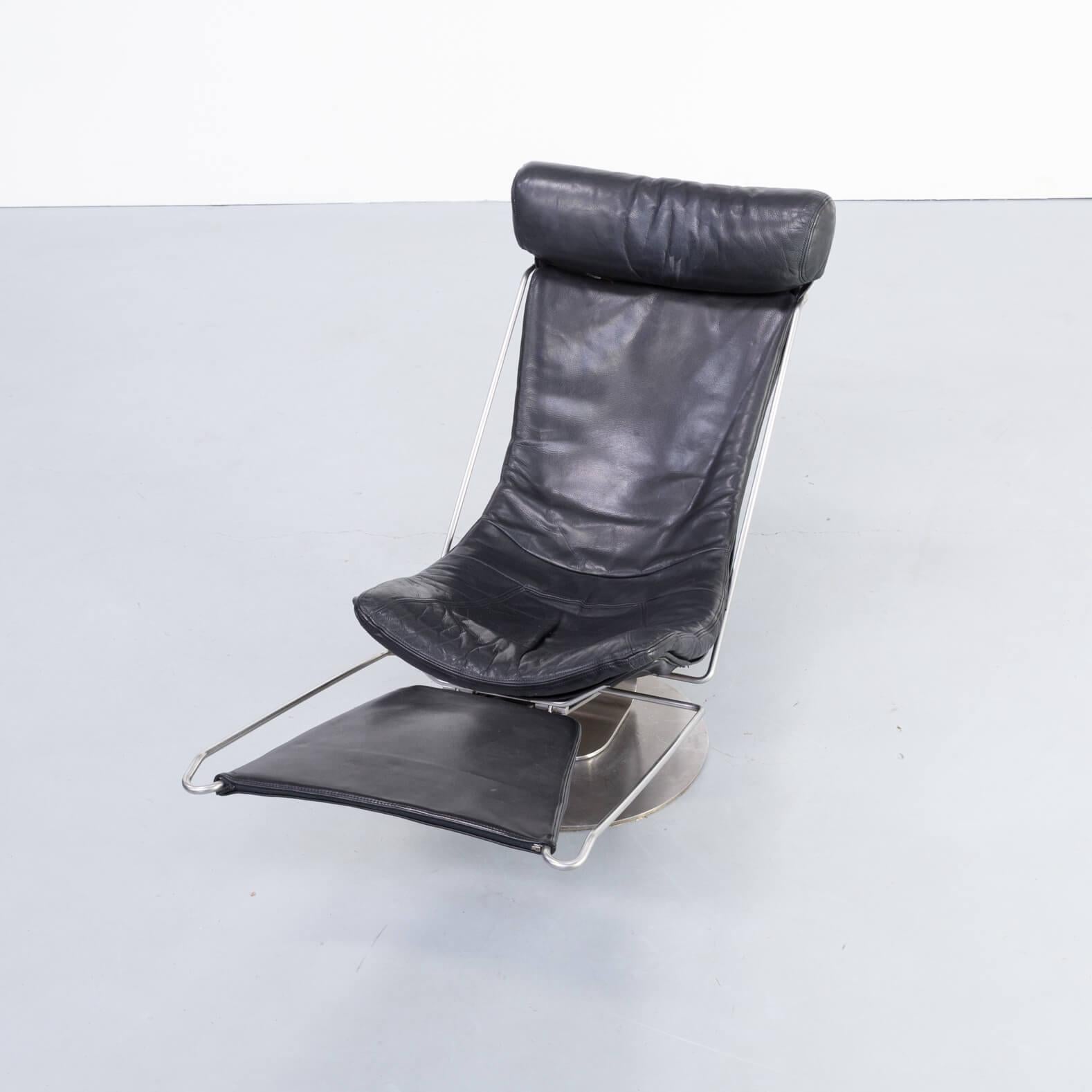 1990er Oluf Lund 'Inter Dane' Junger Designklassiker Relax Fauteuil für Trio-Line im Angebot 3