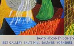 90s Original David Hockney The Other Side Louisiana Modern Exhibition Poster