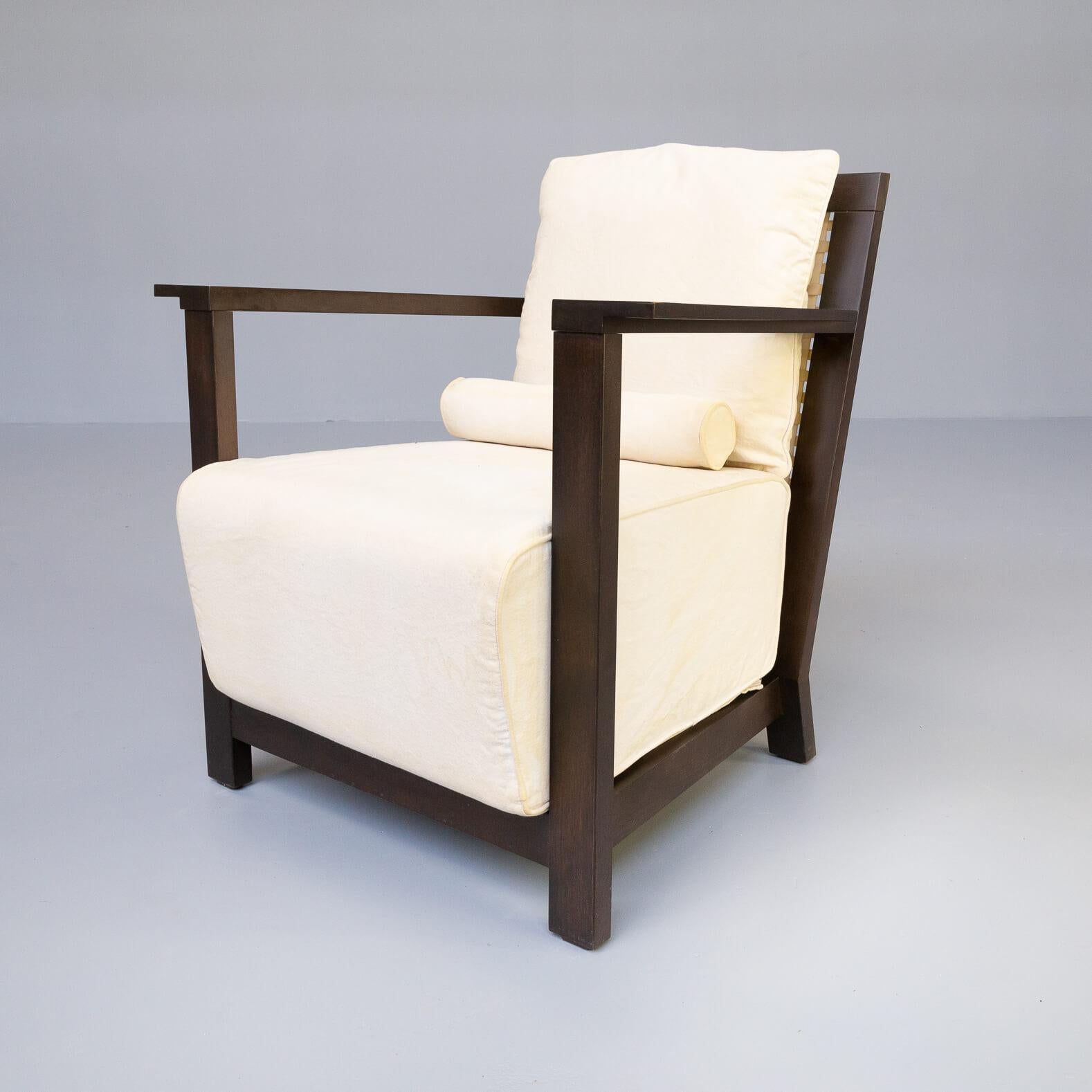 Canvas 1990s Paola Navone ‘Otto 111’ Fauteuil for Gervasoni Set/2 For Sale