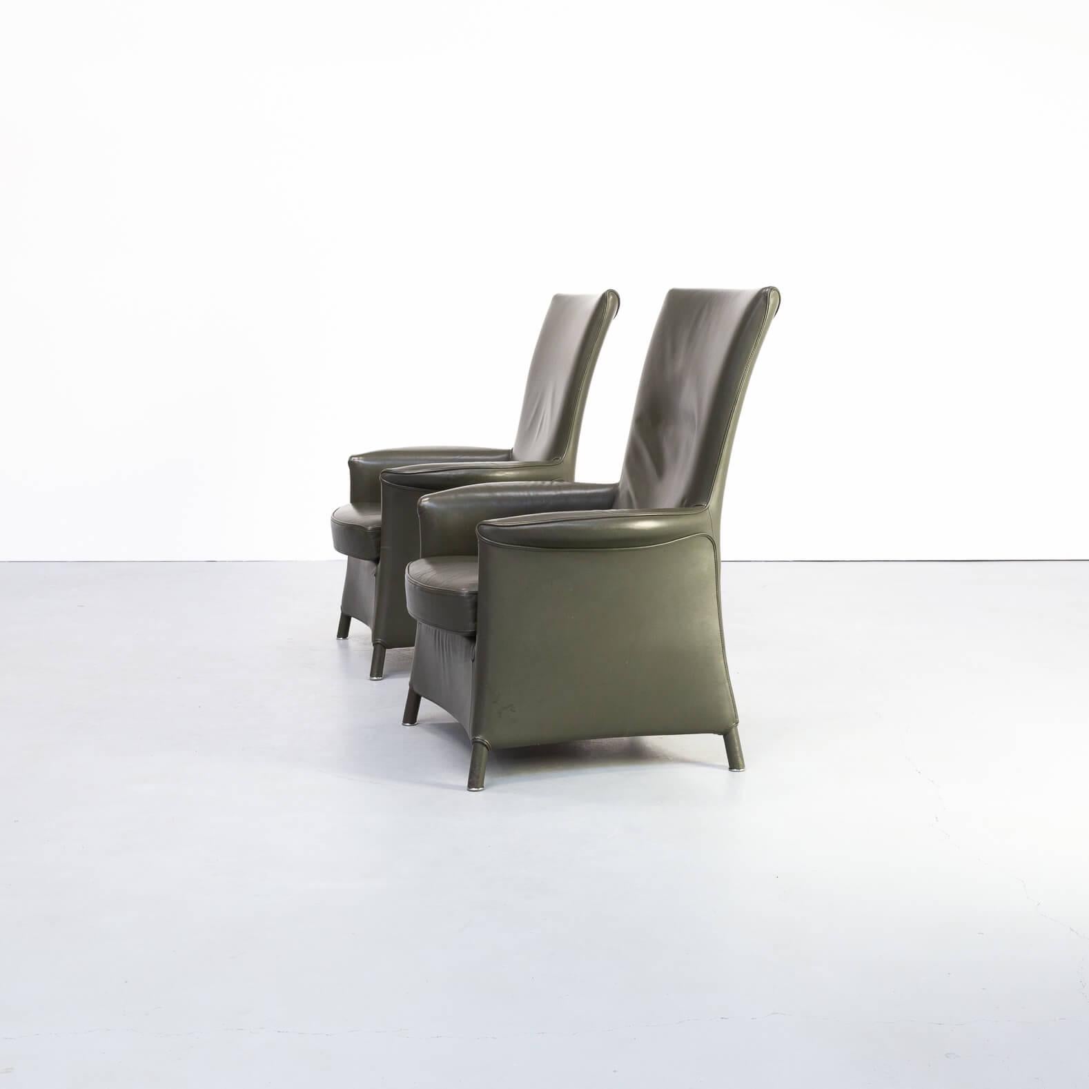 Modern 1990s Paolo Piva ‘alta’ Armchair for Wittmann Set of 2 For Sale