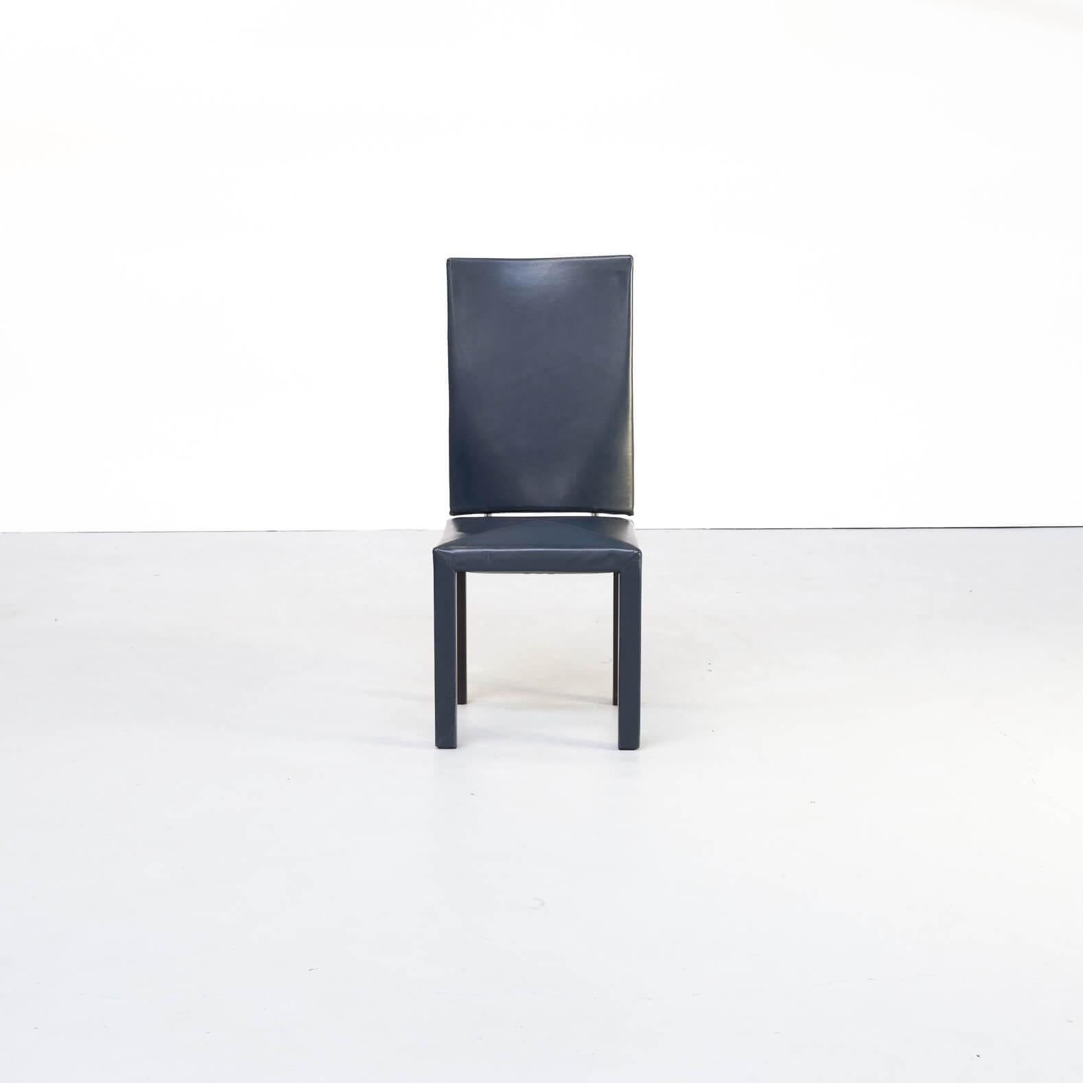 Italian 90s Paolo Piva ‘arcadia’ dining chairs for B & B Italia set/6 For Sale