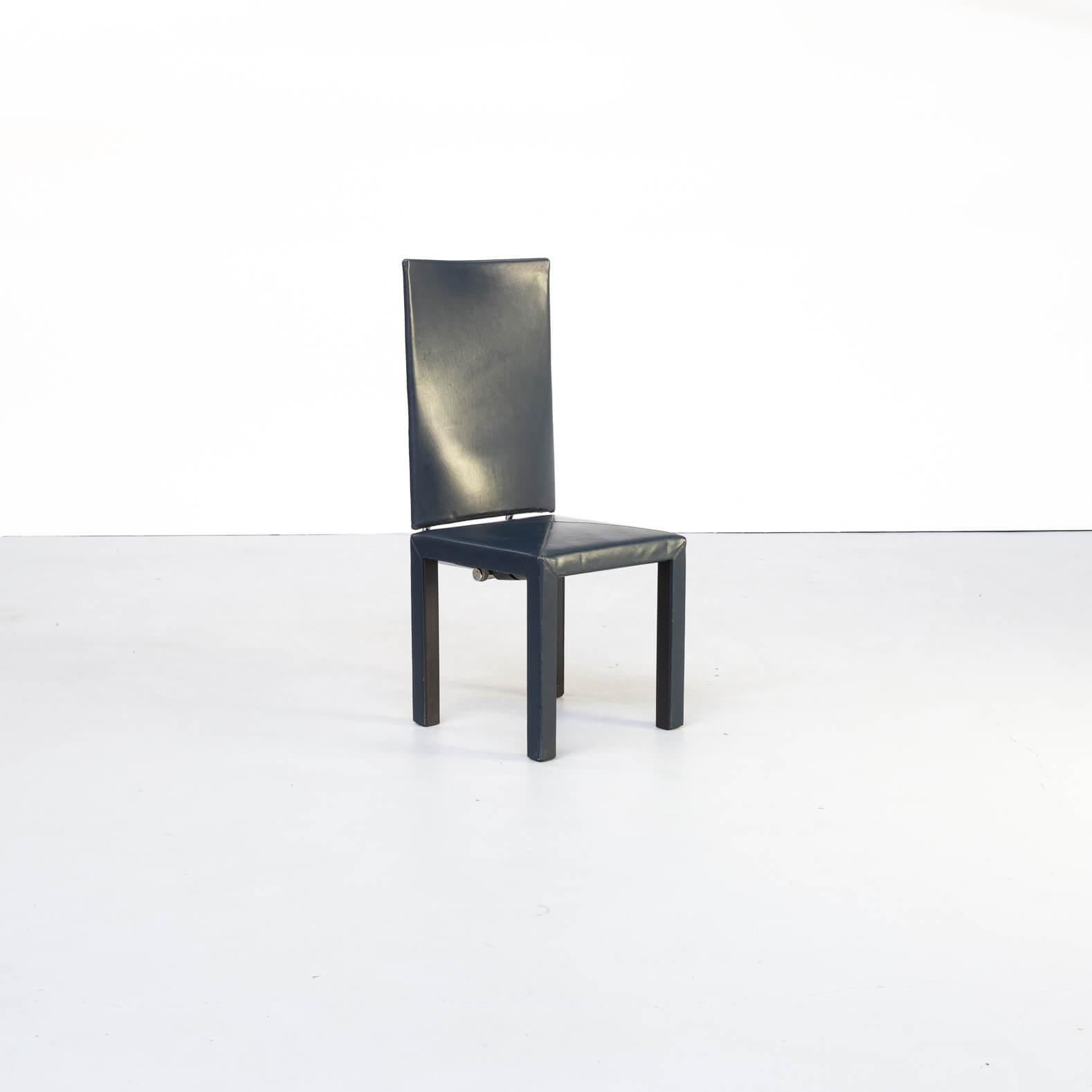 90s Paolo Piva ‘arcadia’ dining chairs for B & B Italia set/6 In Good Condition For Sale In Amstelveen, Noord