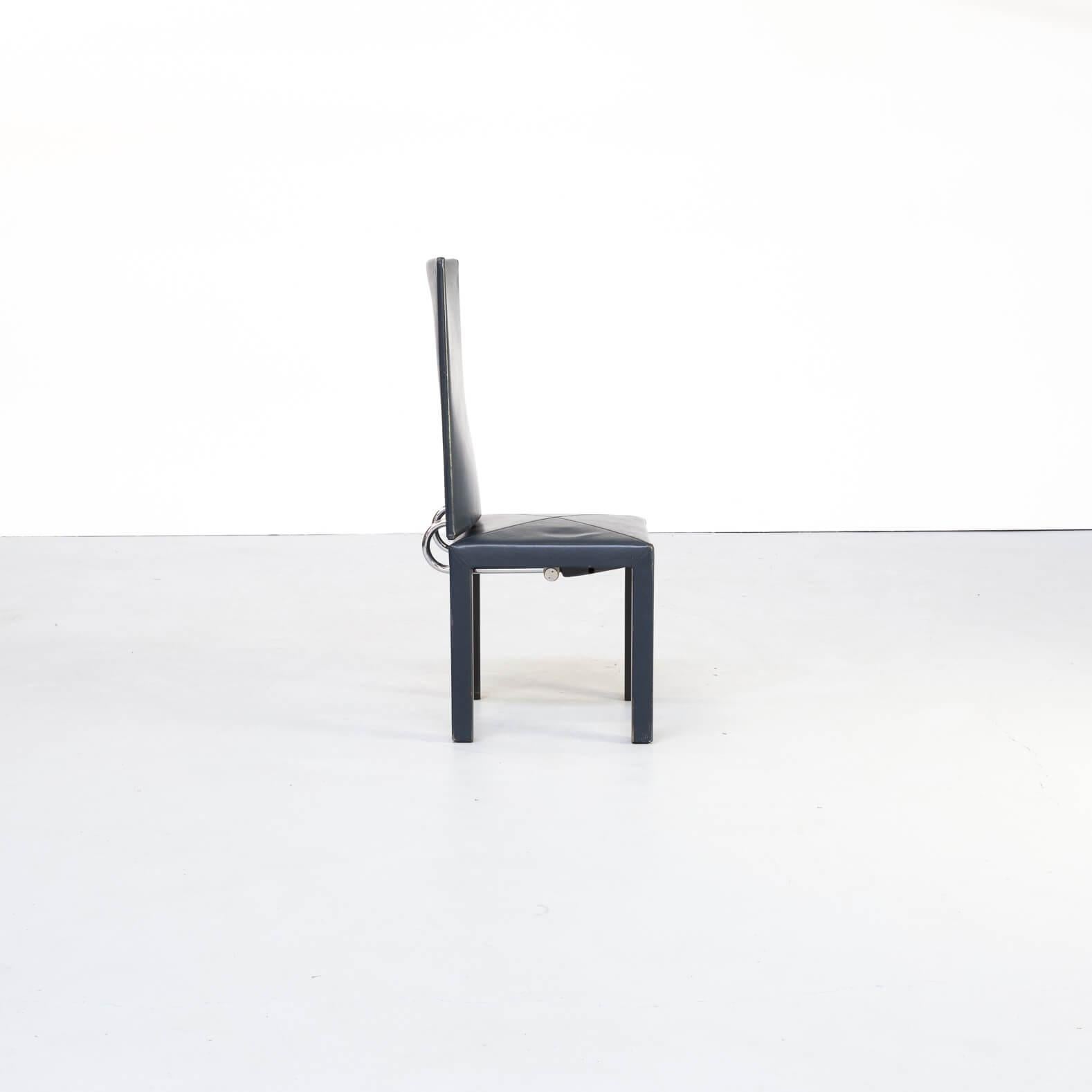 20th Century 90s Paolo Piva ‘arcadia’ dining chairs for B & B Italia set/6 For Sale