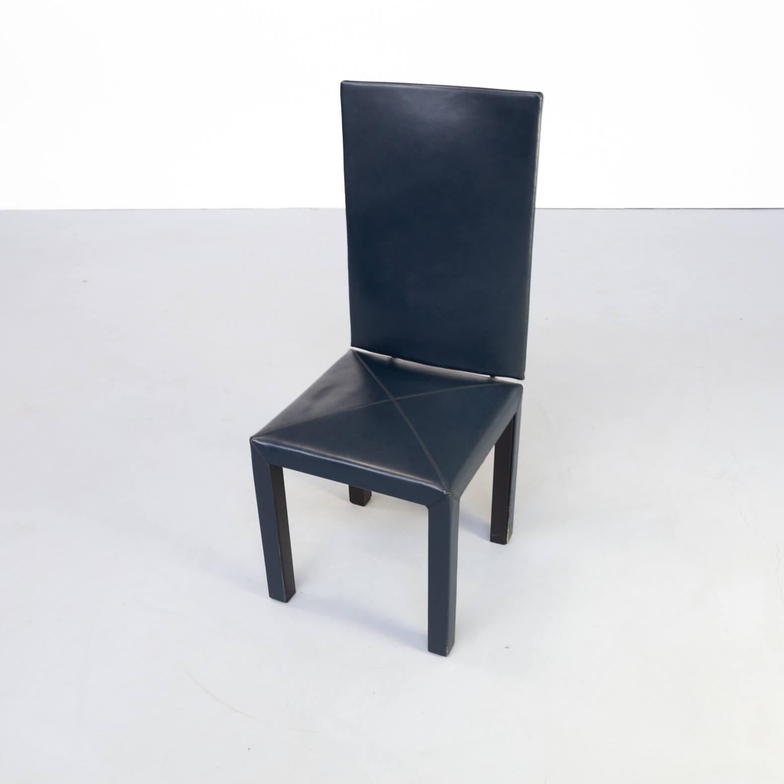 90s Paolo Piva ‘arcadia’ dining chairs for B & B Italia set/6 For Sale 1