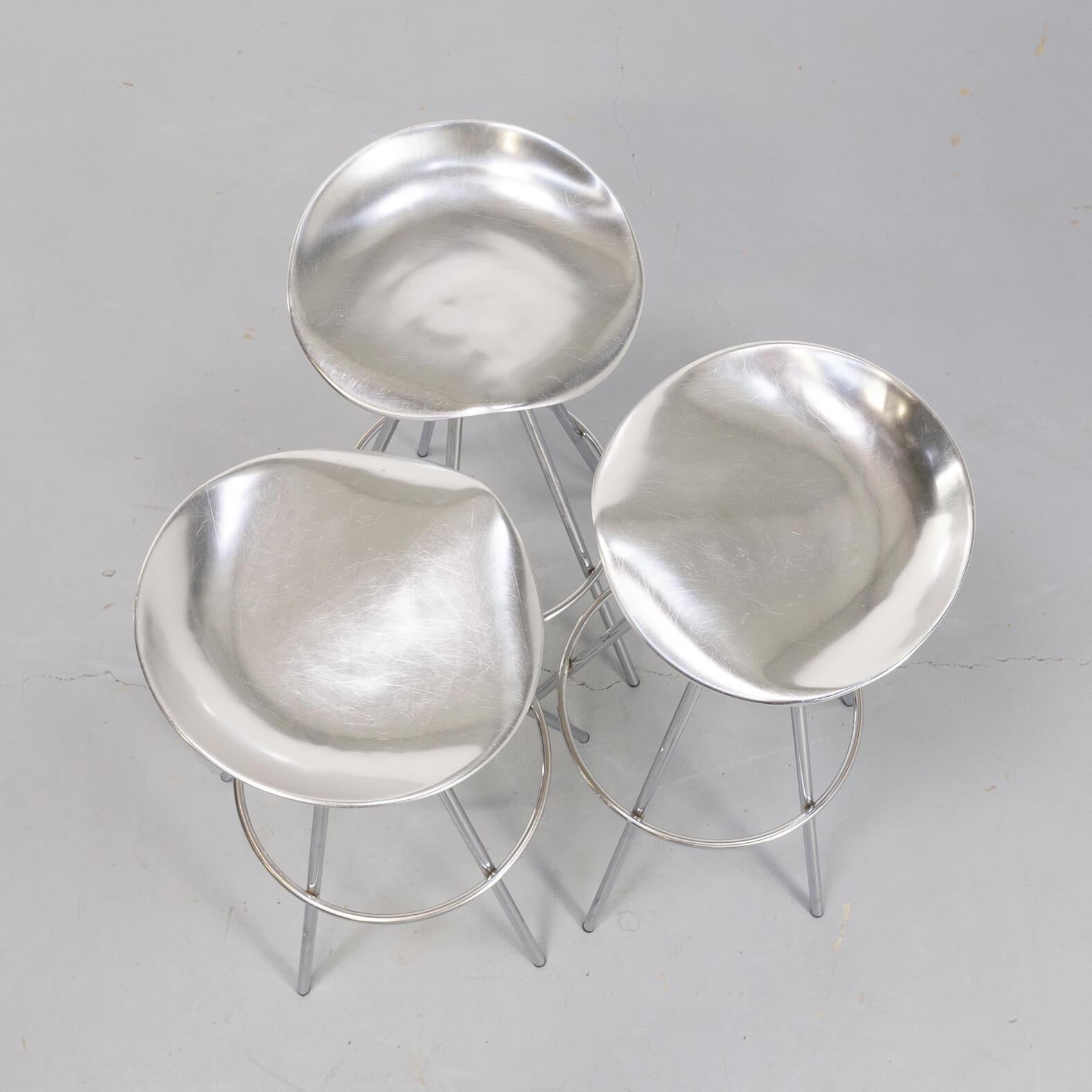 1990s Pepe Cortes ‘jamaica’ Stools for Amat-3 Set of 3 For Sale 4