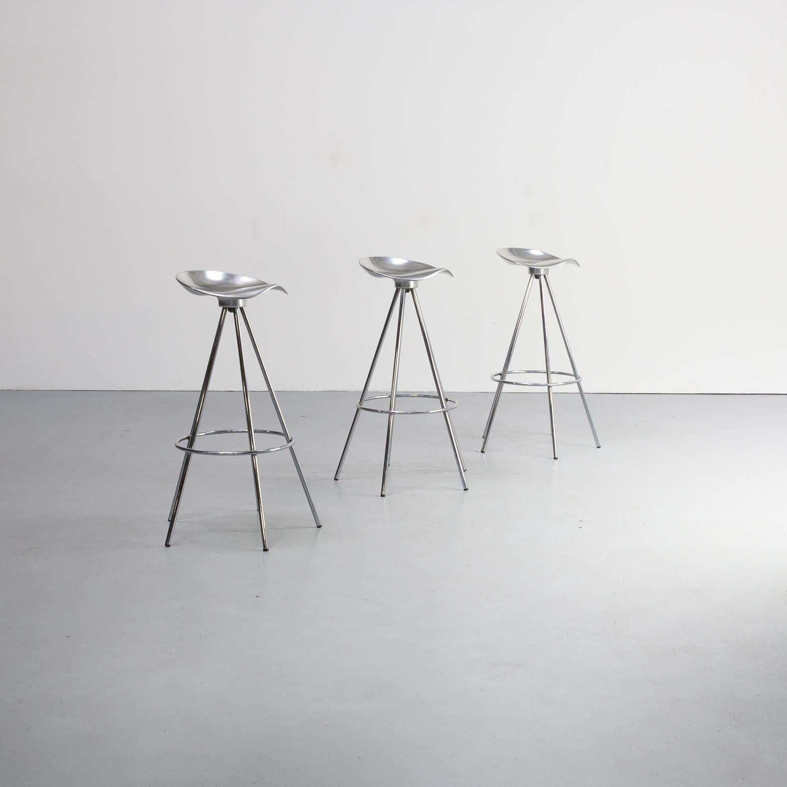 Modern 1990s Pepe Cortes ‘jamaica’ Stools for Amat-3 Set of 3 For Sale