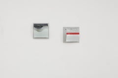 Mid-Century Modern Slumped Glass Wall Sconce, Peill & Putzler