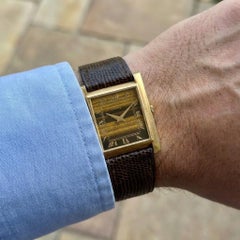 90's Rare Piaget 9057 Tiger Eye Yellow Gold