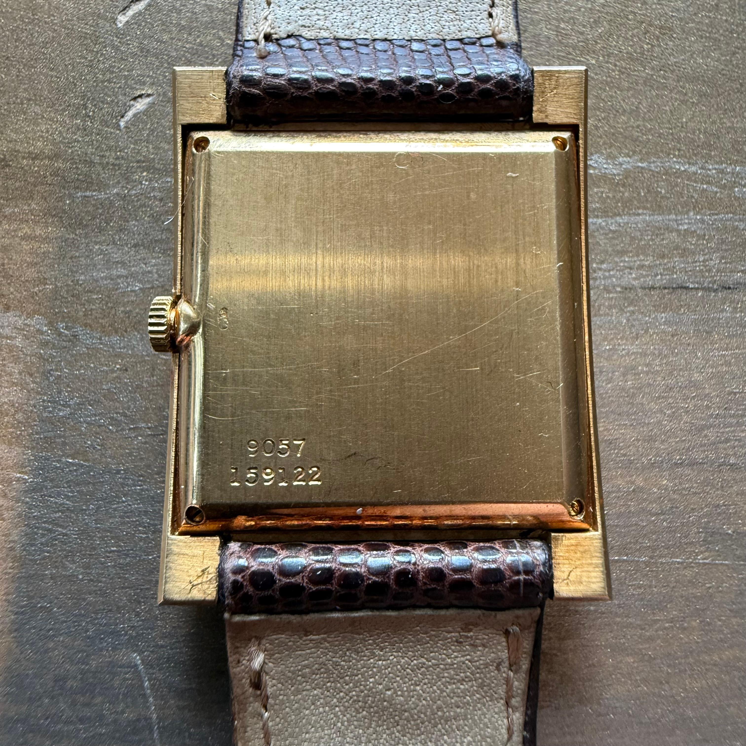 Raro Piaget 9057 occhio di tigre in oro giallo degli anni '90 in vendita 2