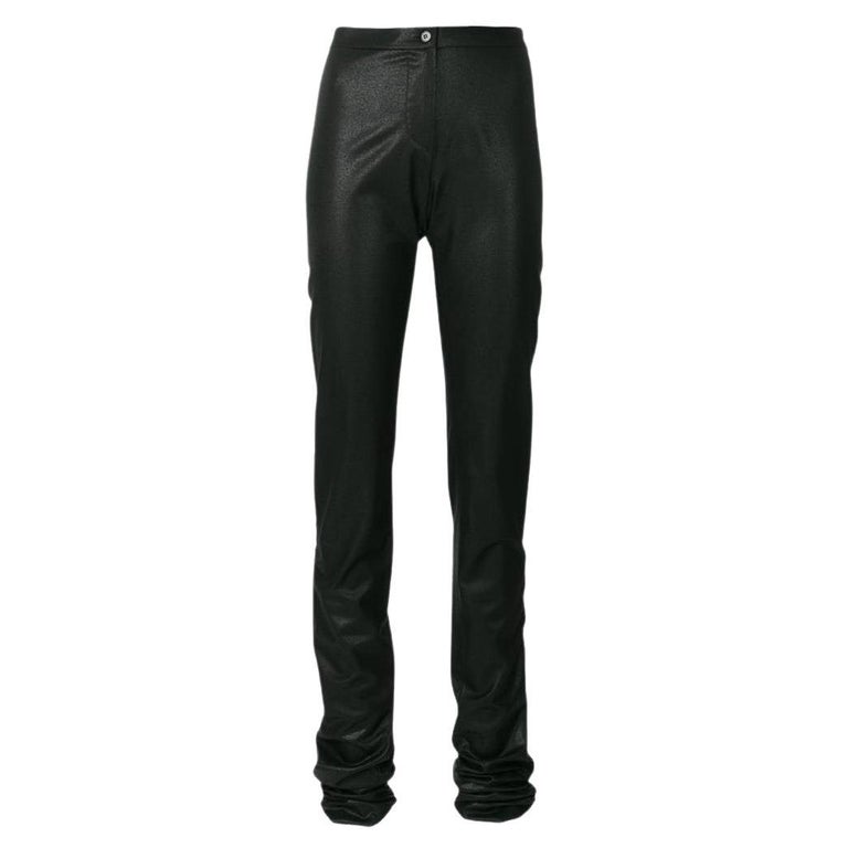 90s Romeo Gigli black wool trousers For Sale at 1stDibs