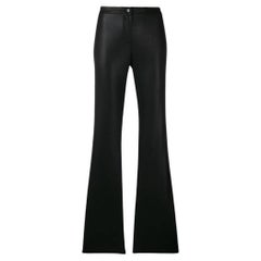 90s Romeo Gigli black wool trousers