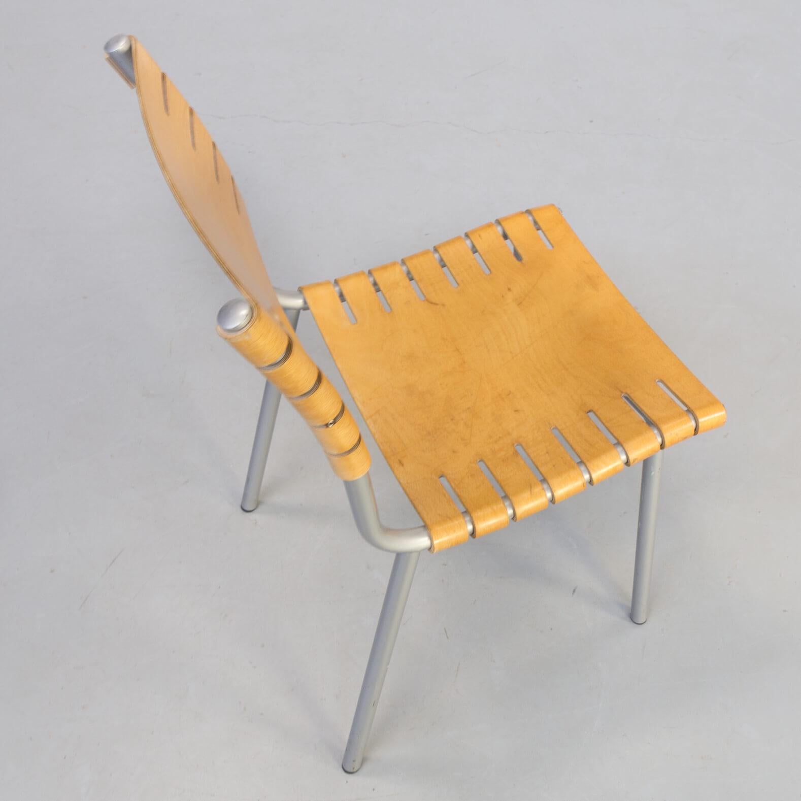 1990s Ruud Jan Kokke Dining Chair for Harvink Set of 6 For Sale 6