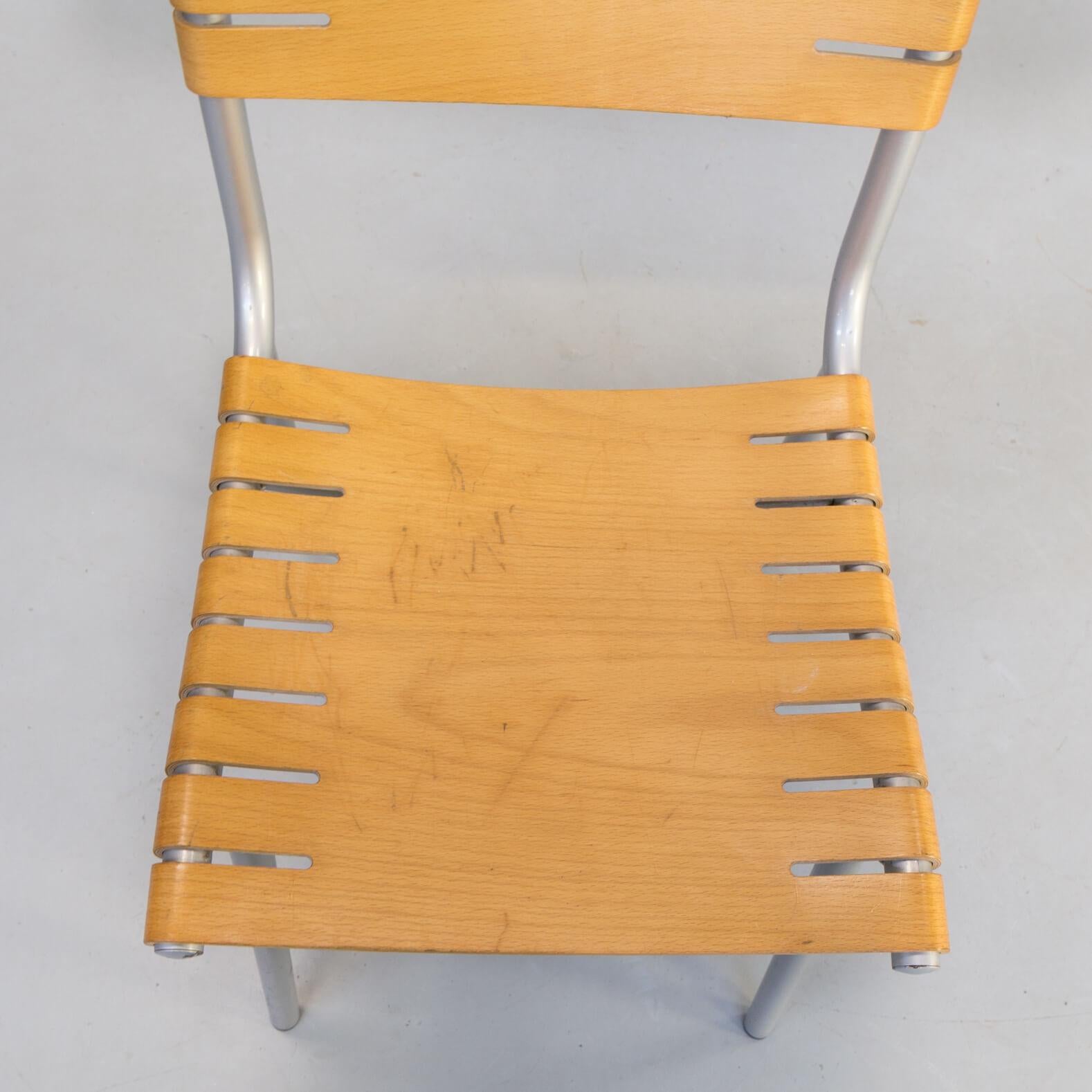 1990s Ruud Jan Kokke Dining Chair for Harvink Set of 6 For Sale 7