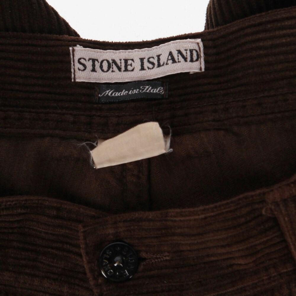 90s Stone Island brown corduroy trousers In Excellent Condition In Lugo (RA), IT