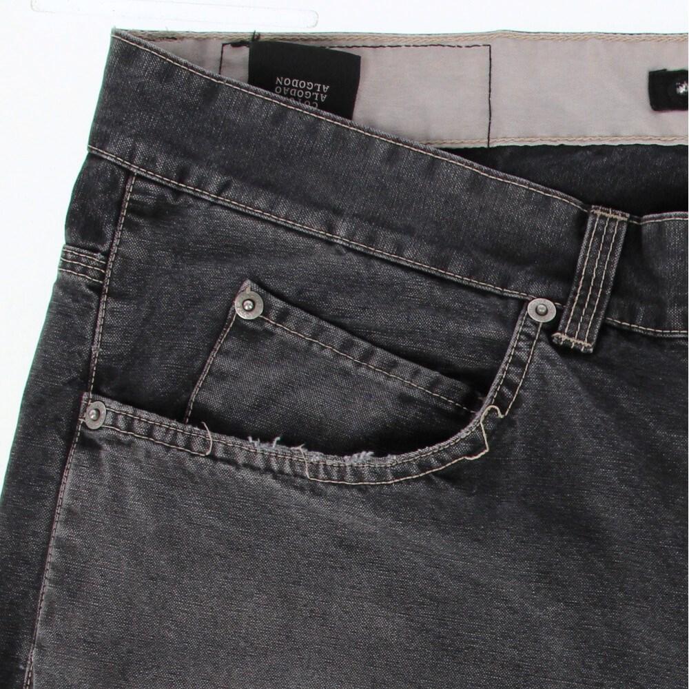 90s Stone Island grey stone wash straight jeans In Good Condition In Lugo (RA), IT