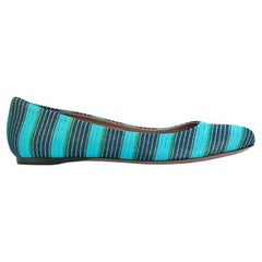 90s striped Missoni Vintage flat shoes