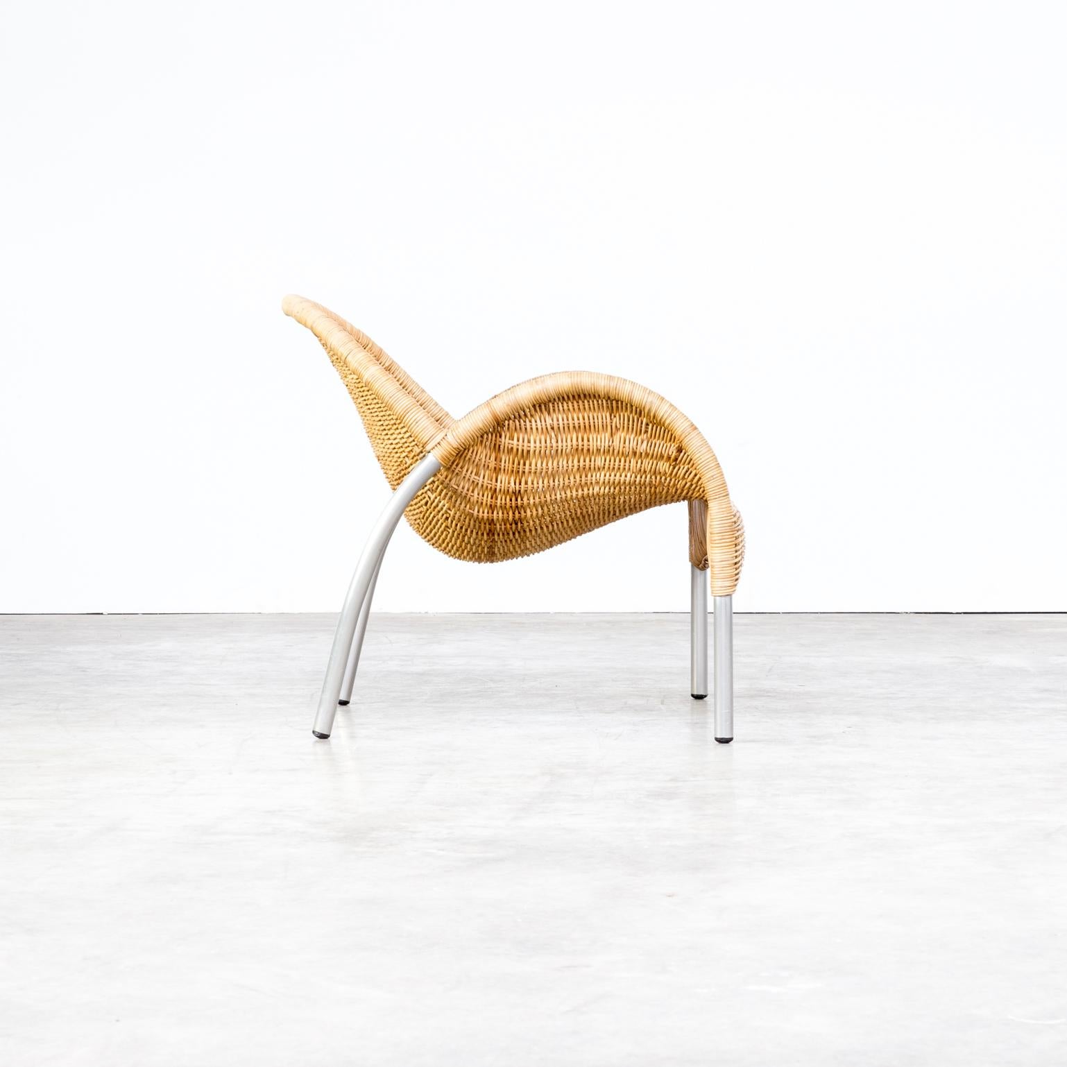 Italian 1990s Studio D’Umbino Lomazzi ‘manta’ fauteuil for Pierantonio Bonacina For Sale