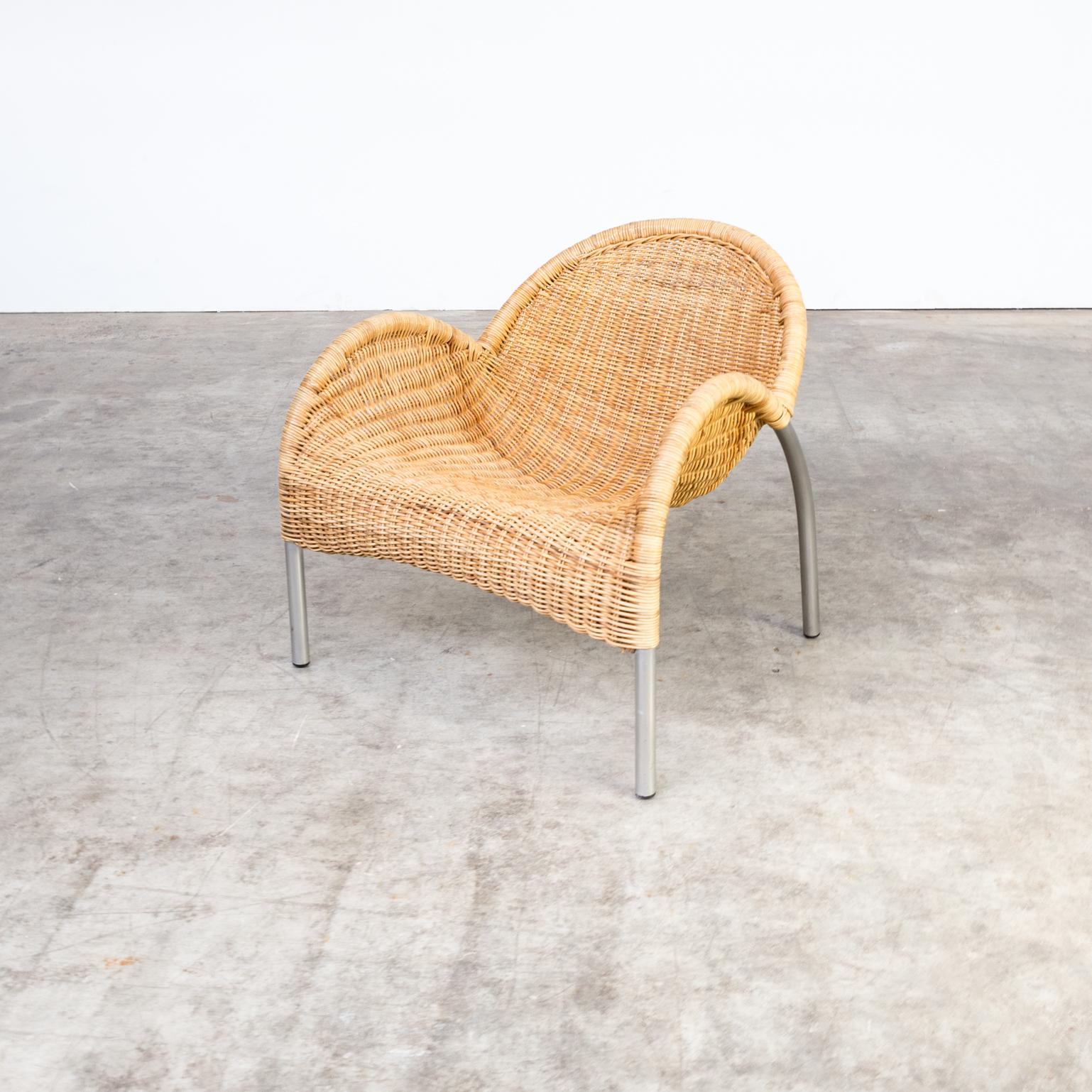 Late 20th Century 1990s Studio D’Umbino Lomazzi ‘manta’ fauteuil for Pierantonio Bonacina For Sale