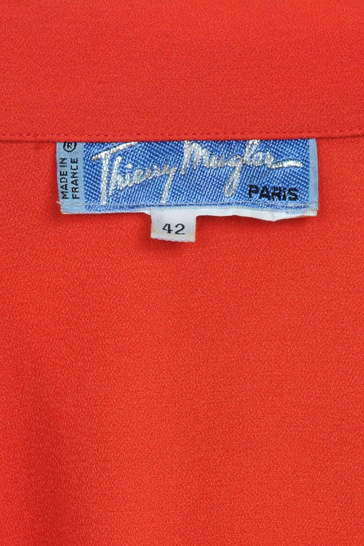 Women's 90s Thierry Mugler Dress For Sale