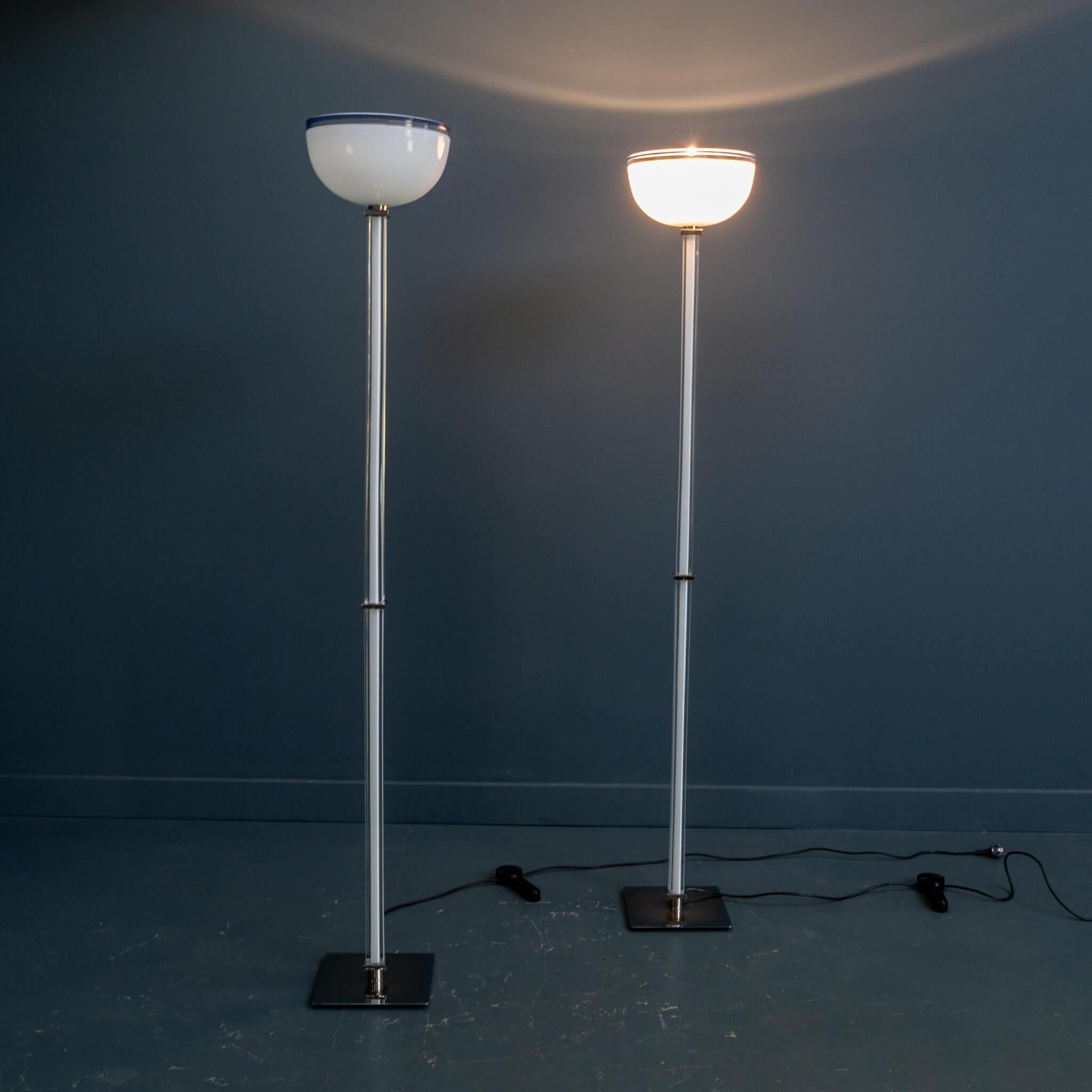Postmoderno Lampada da terra 'tolboi' anni '90 per Venini set/2 in vendita